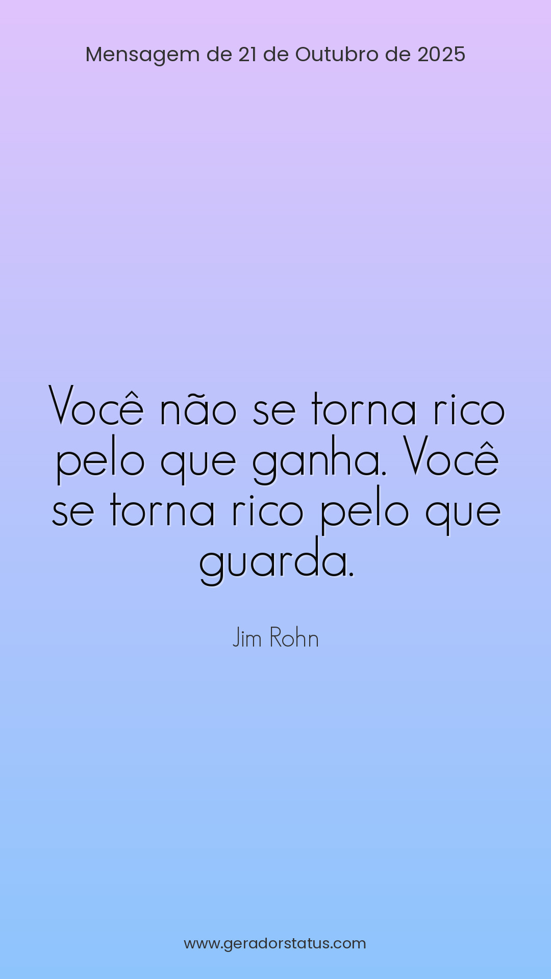 Status do dia: Sabedoria