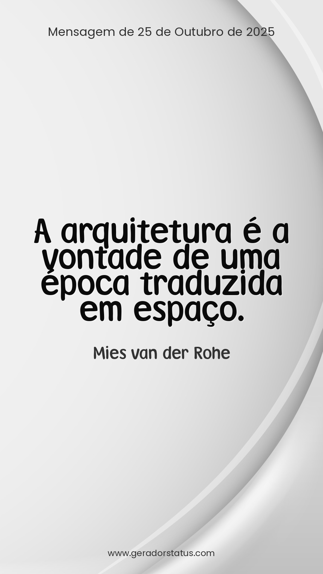 Status do dia: Citação