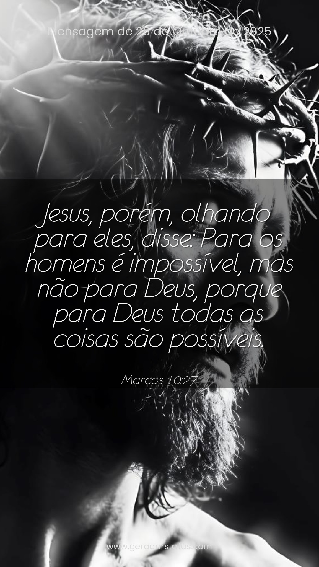 Status do dia: Versículo