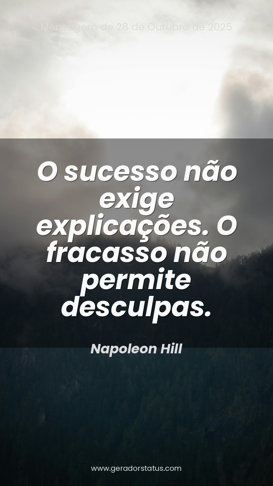 Status do dia: Sabedoria