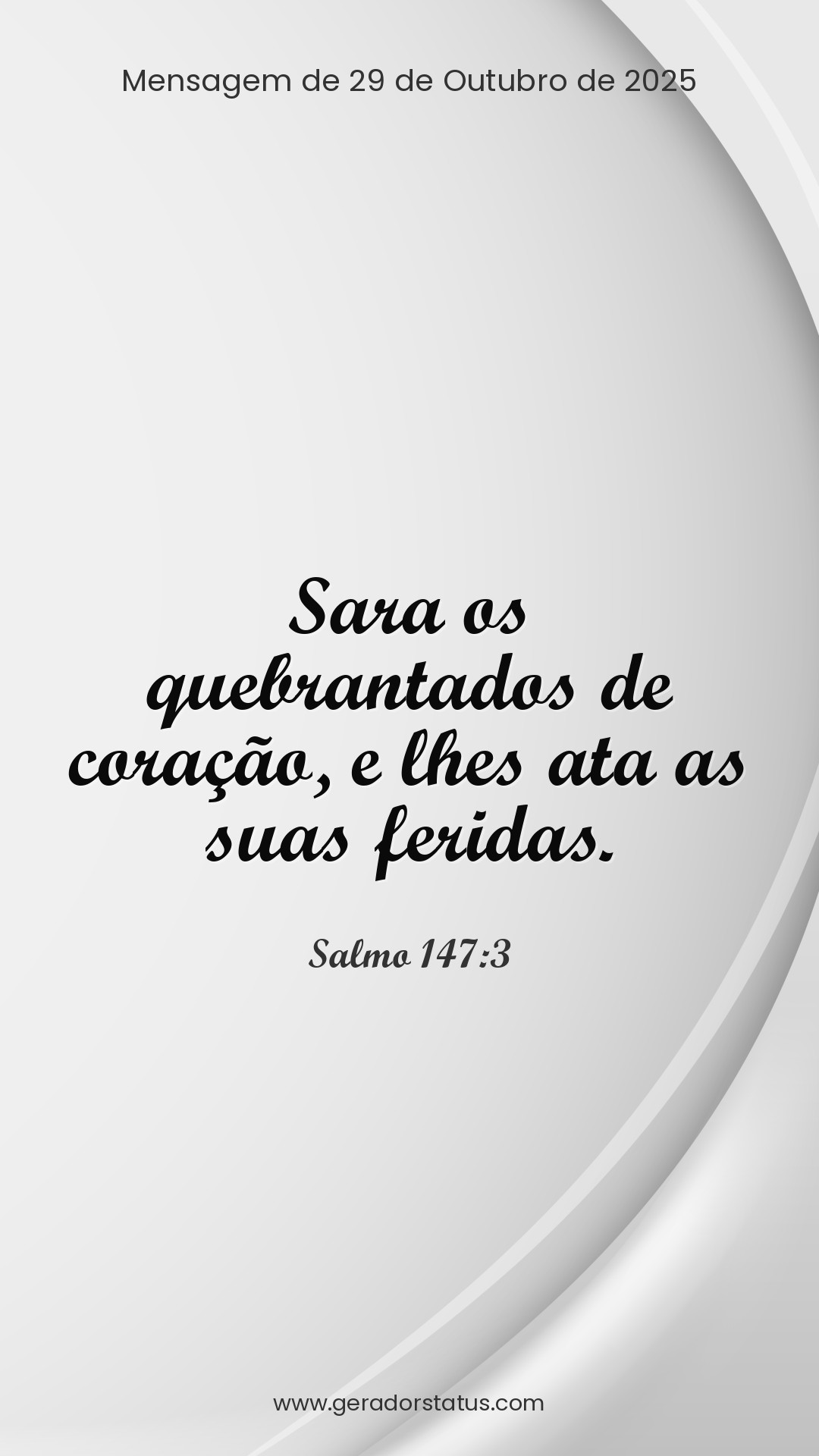 Status do dia: Salmo