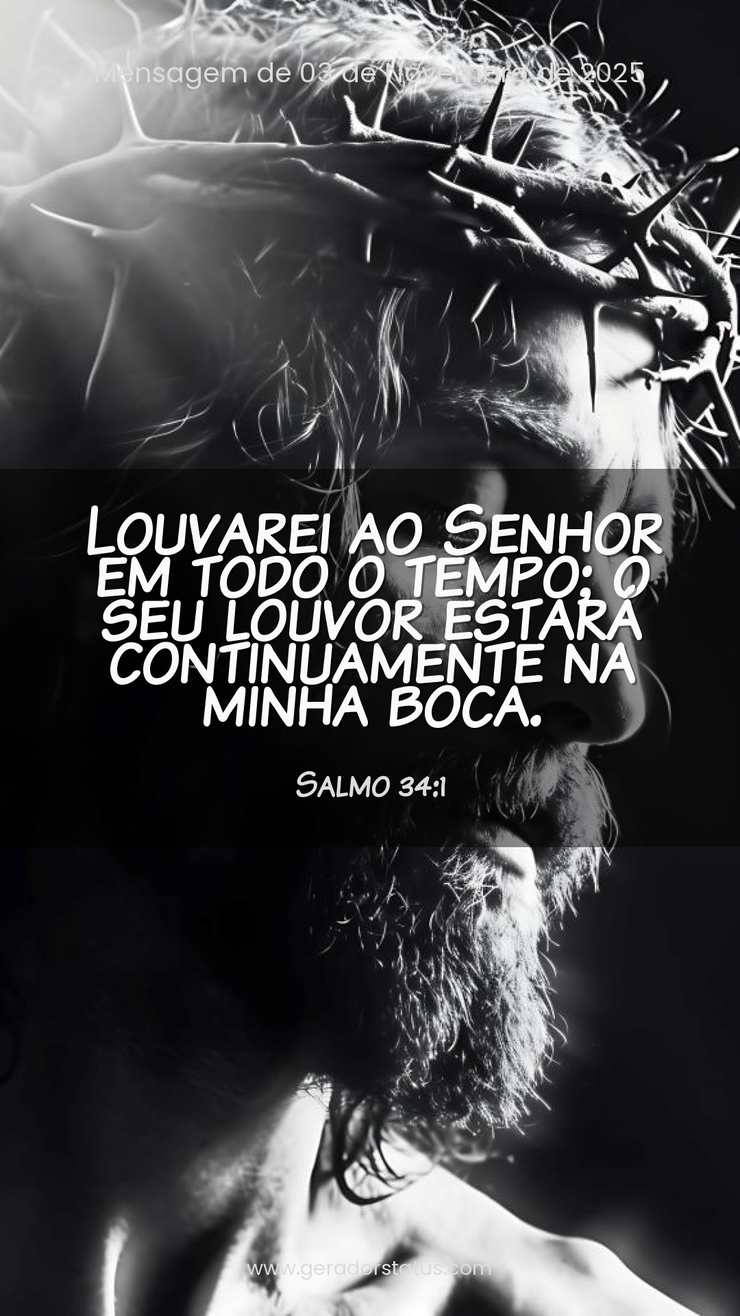 Status do dia: Salmo