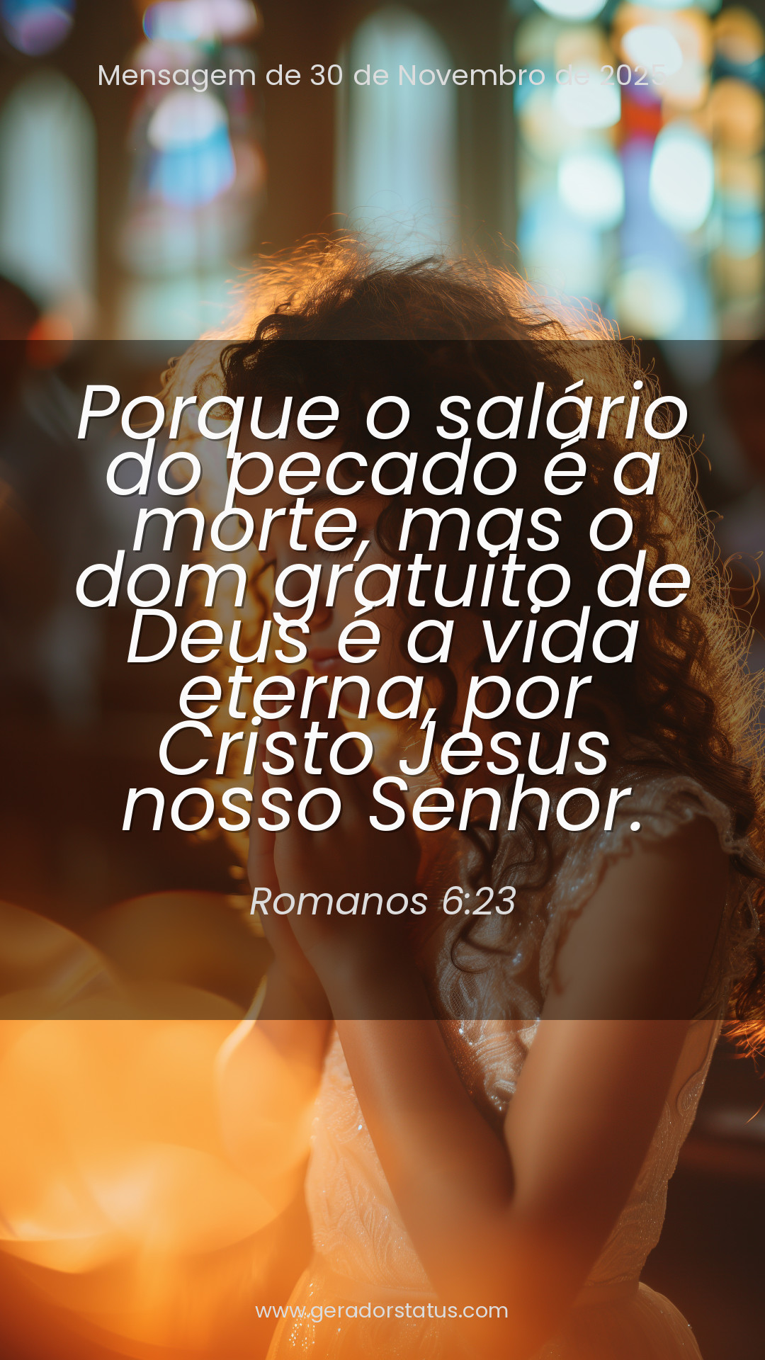 Status do dia: Versículo