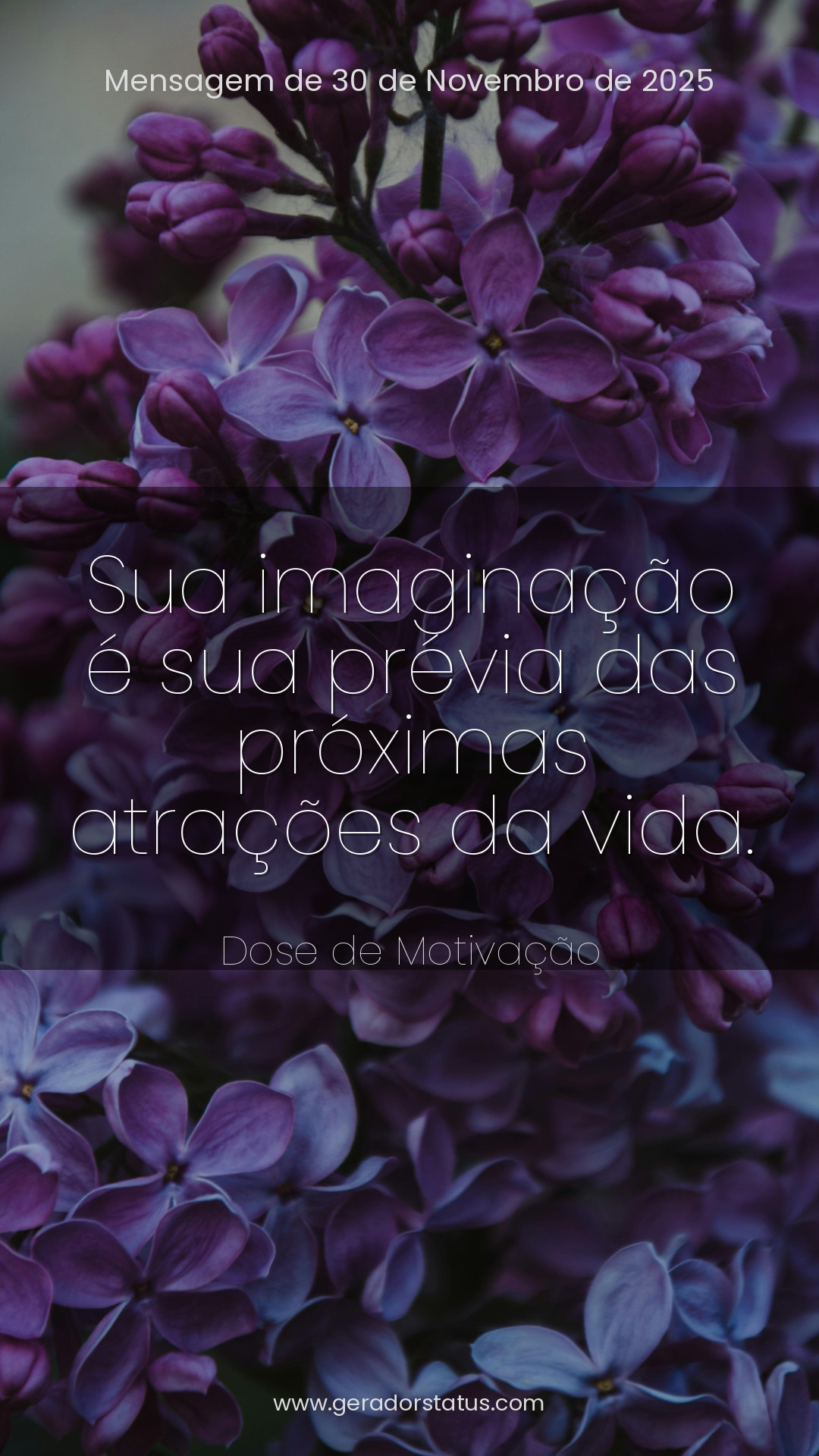 Status do dia: Motivacional