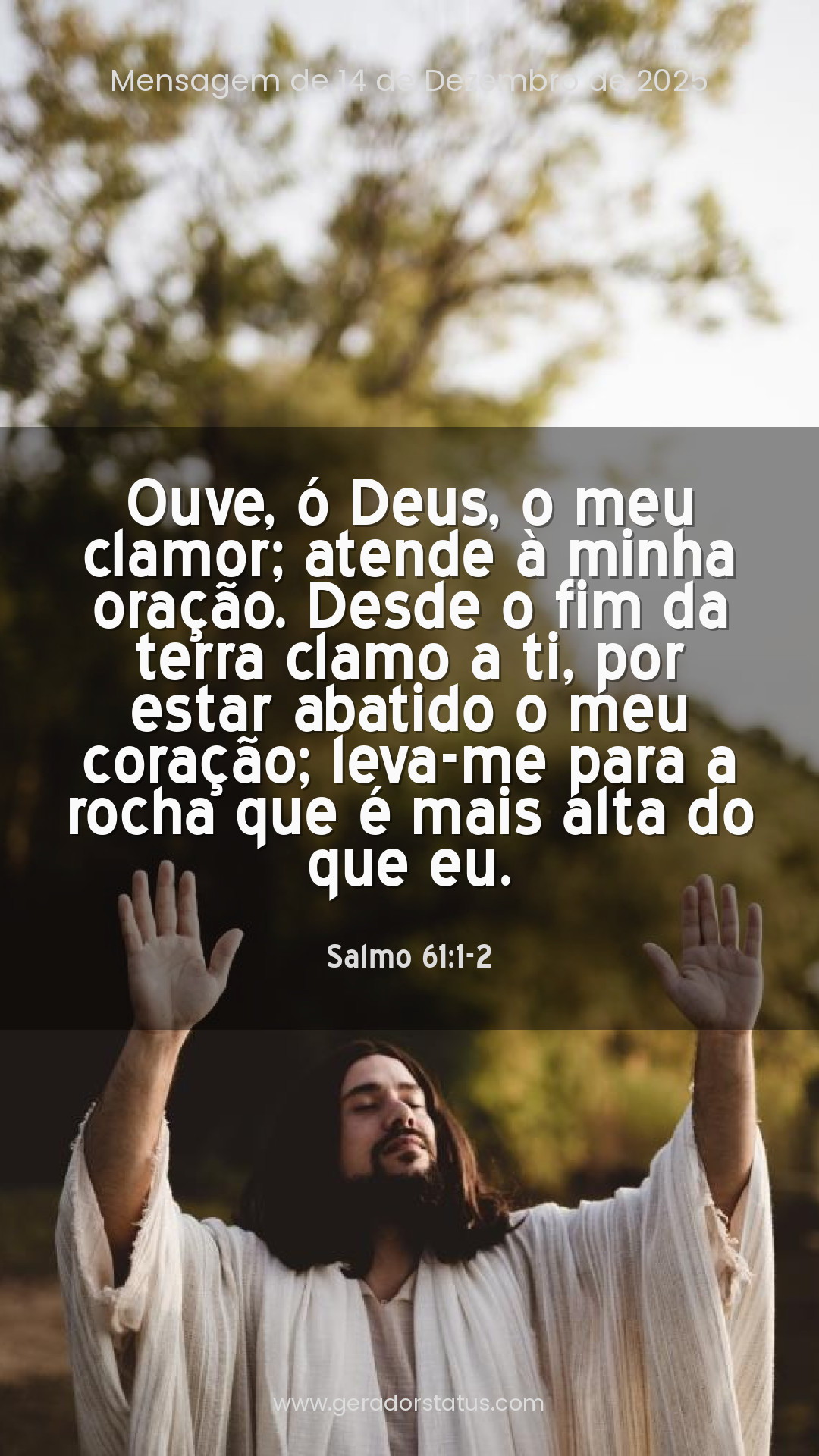 Status do dia: Salmo