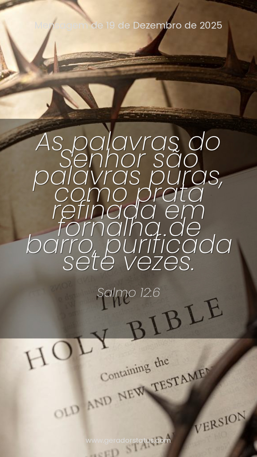 Status do dia: Salmo