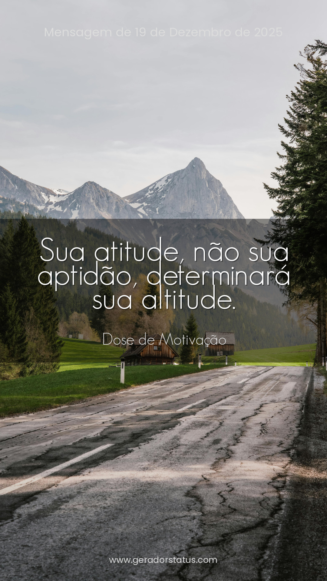 Status do dia: Motivacional