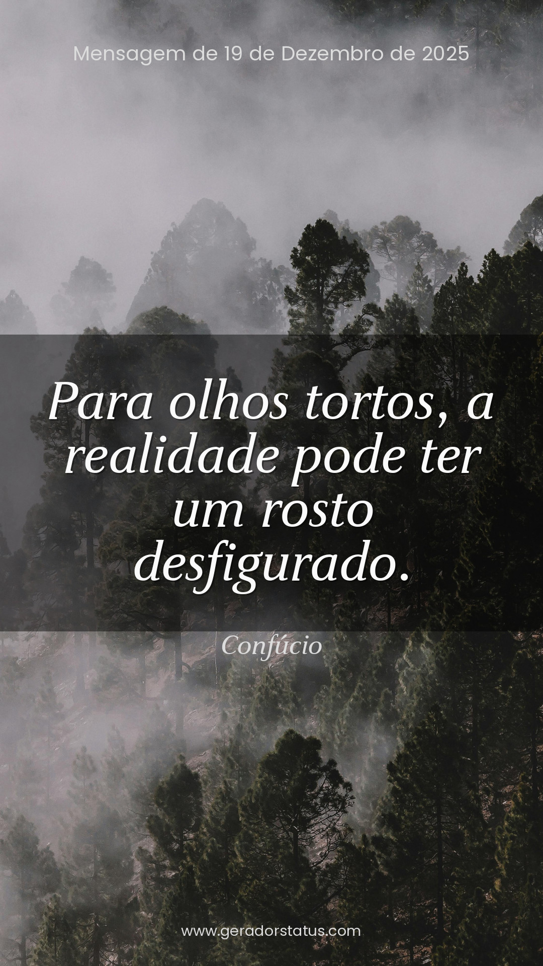 Status do dia: Citação