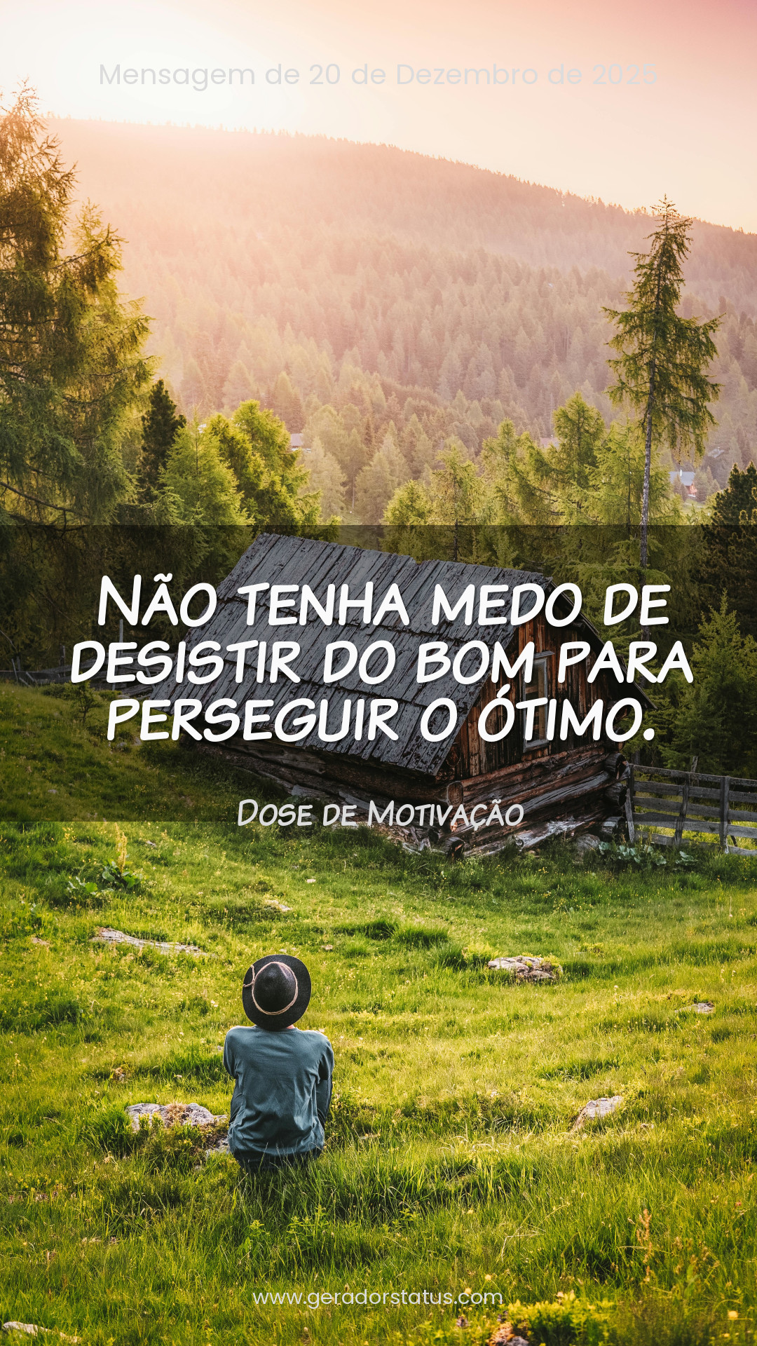 Status do dia: Motivacional