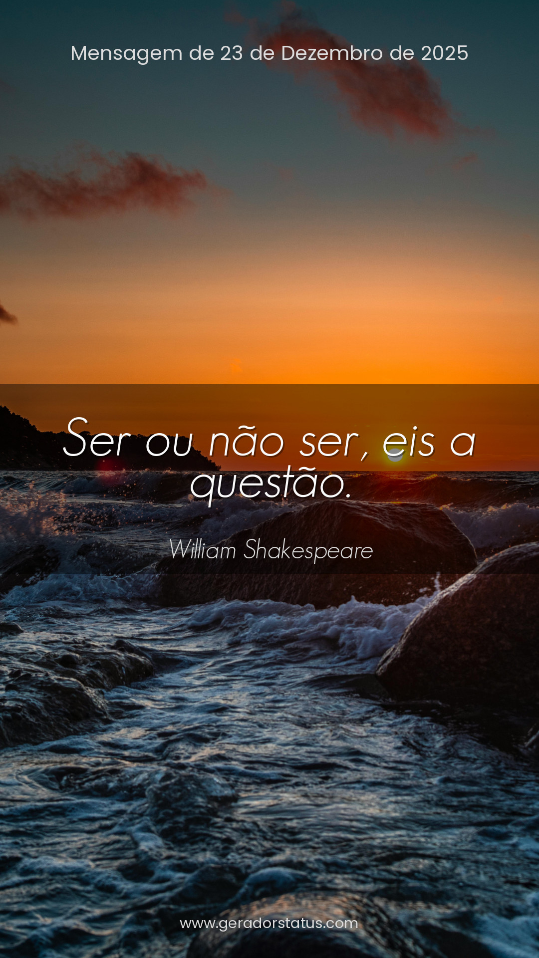 Status do dia: Citação