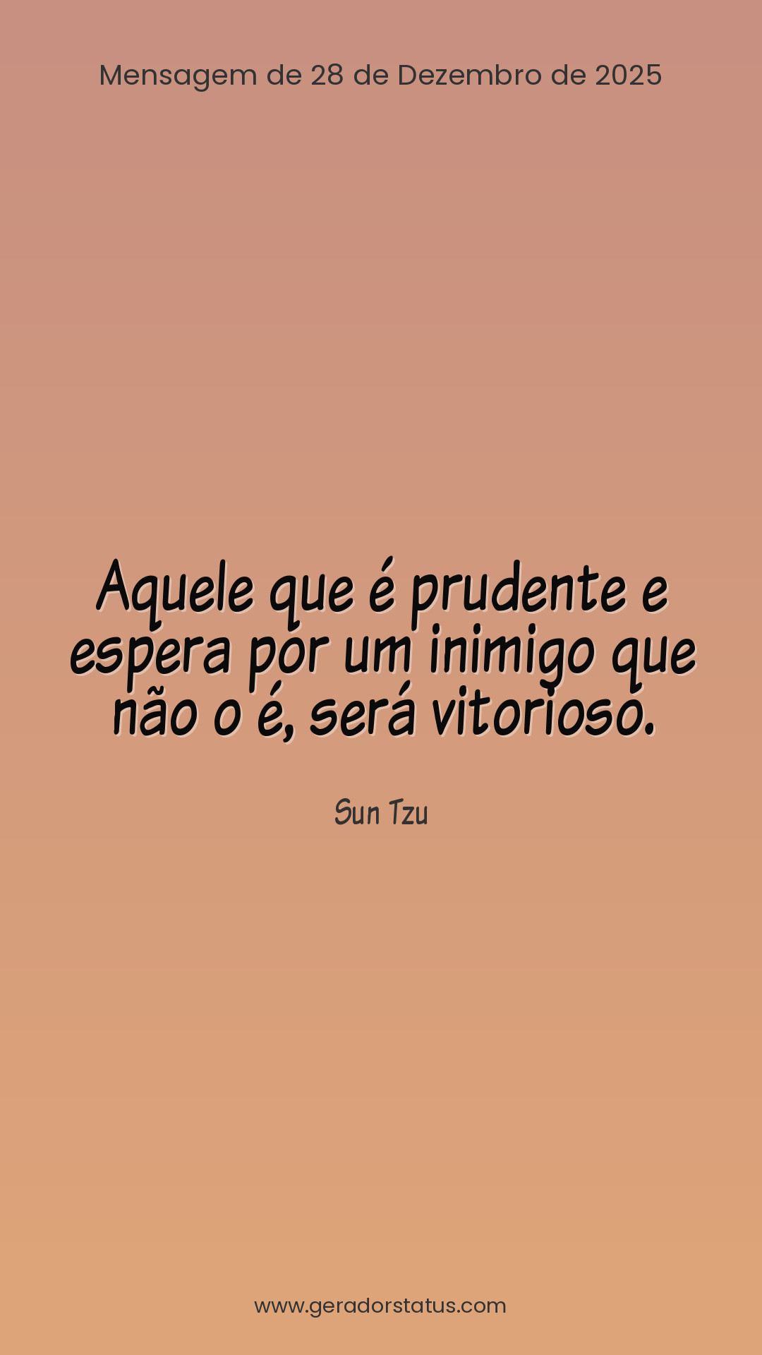 Status do dia: Sabedoria