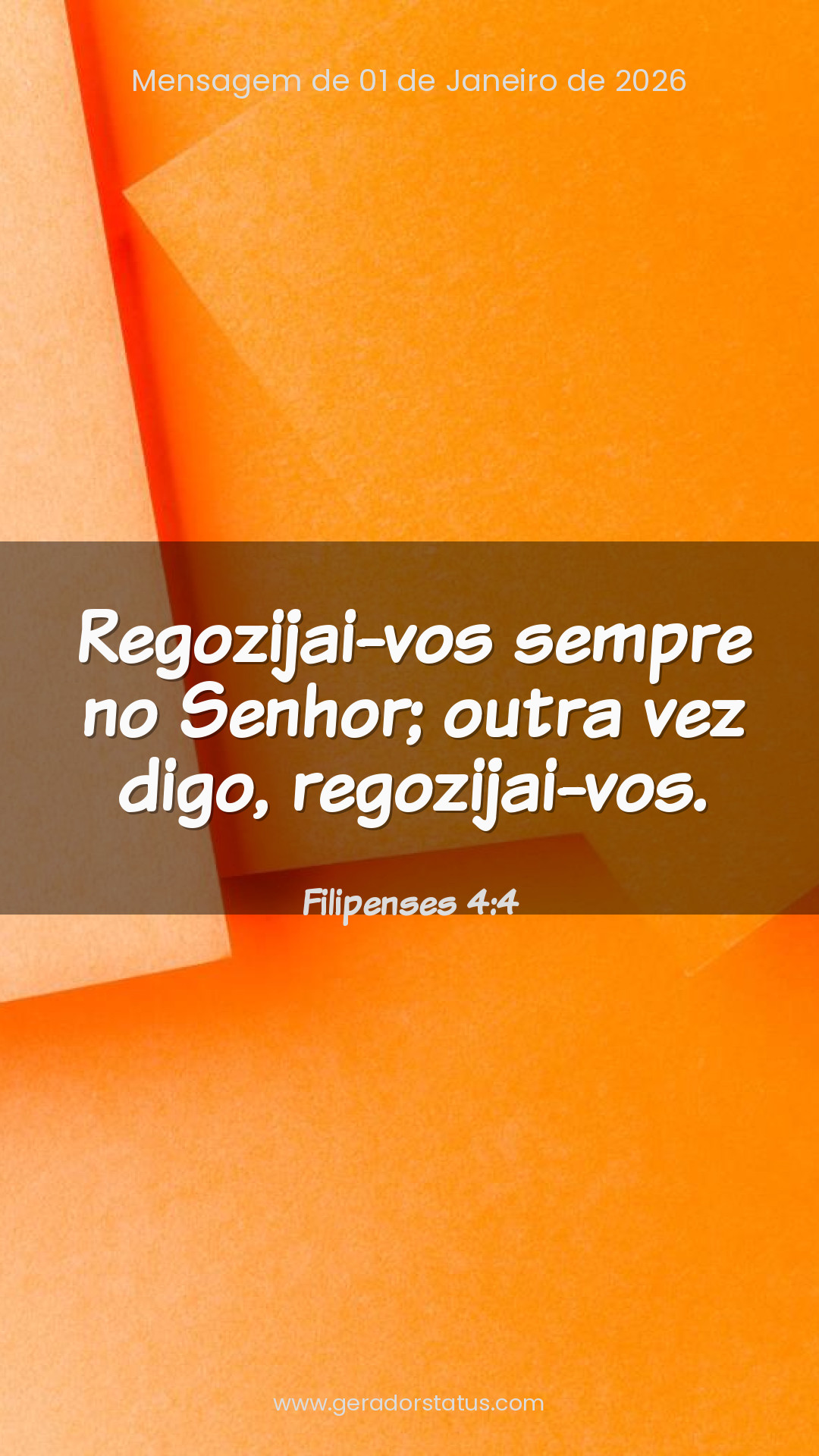 Status do dia: Versículo