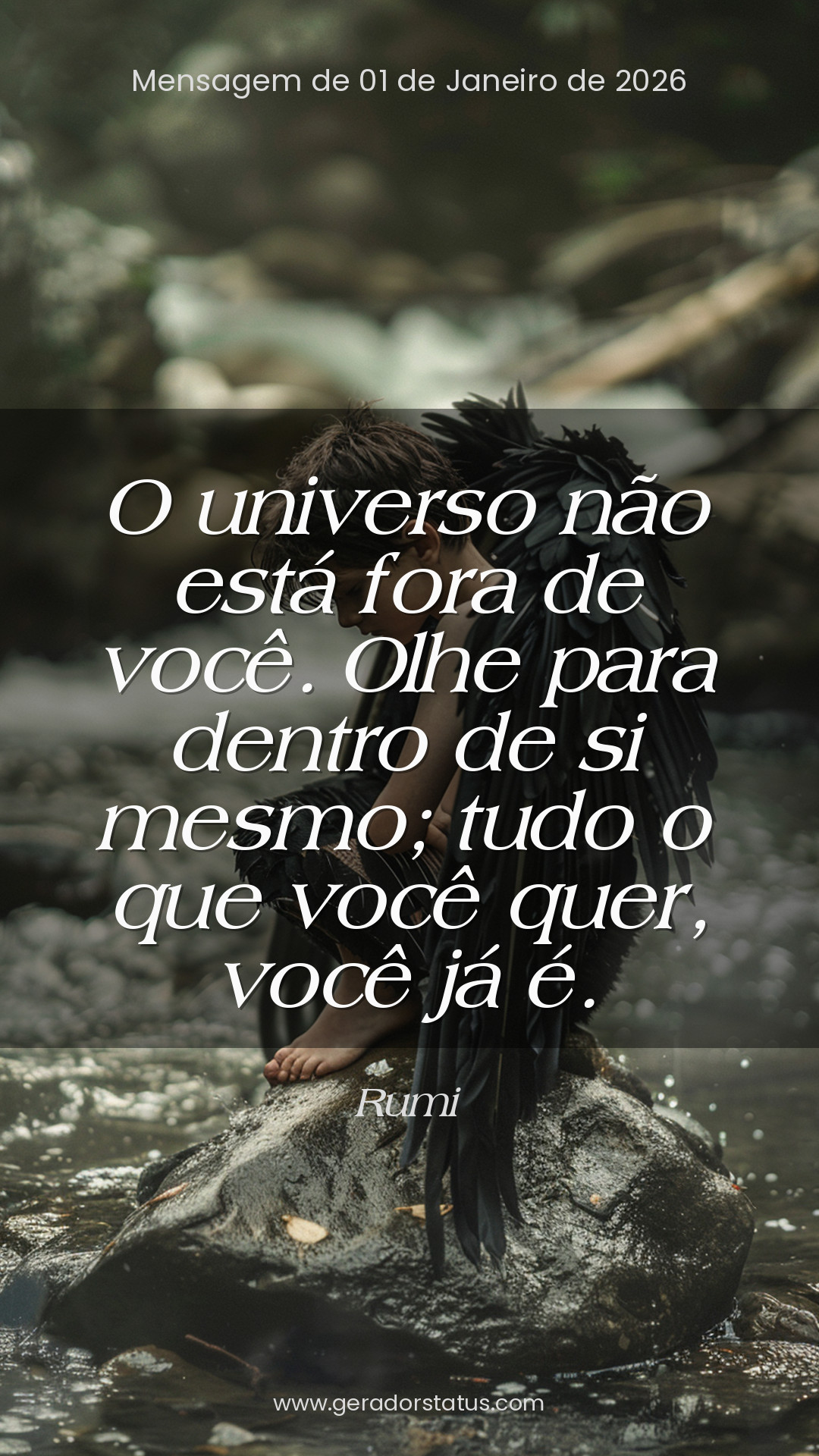 Status do dia: Reflexão