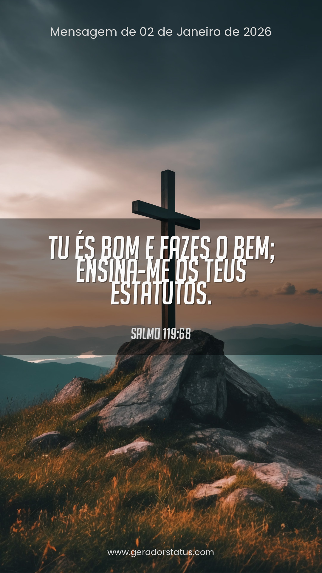 Status do dia: Salmo