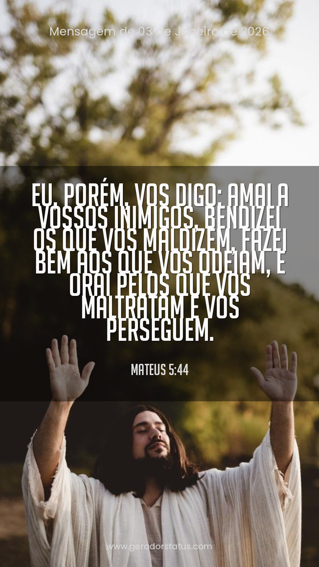 Status do dia: Versículo