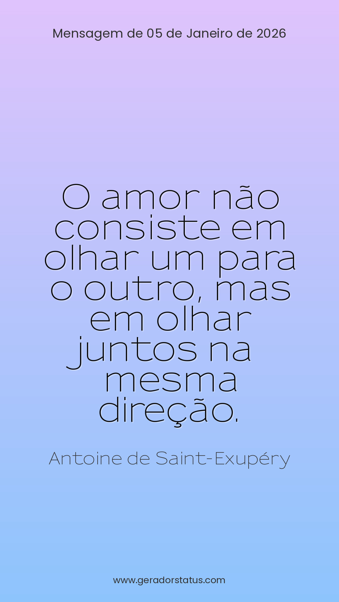 Status do dia: Citação