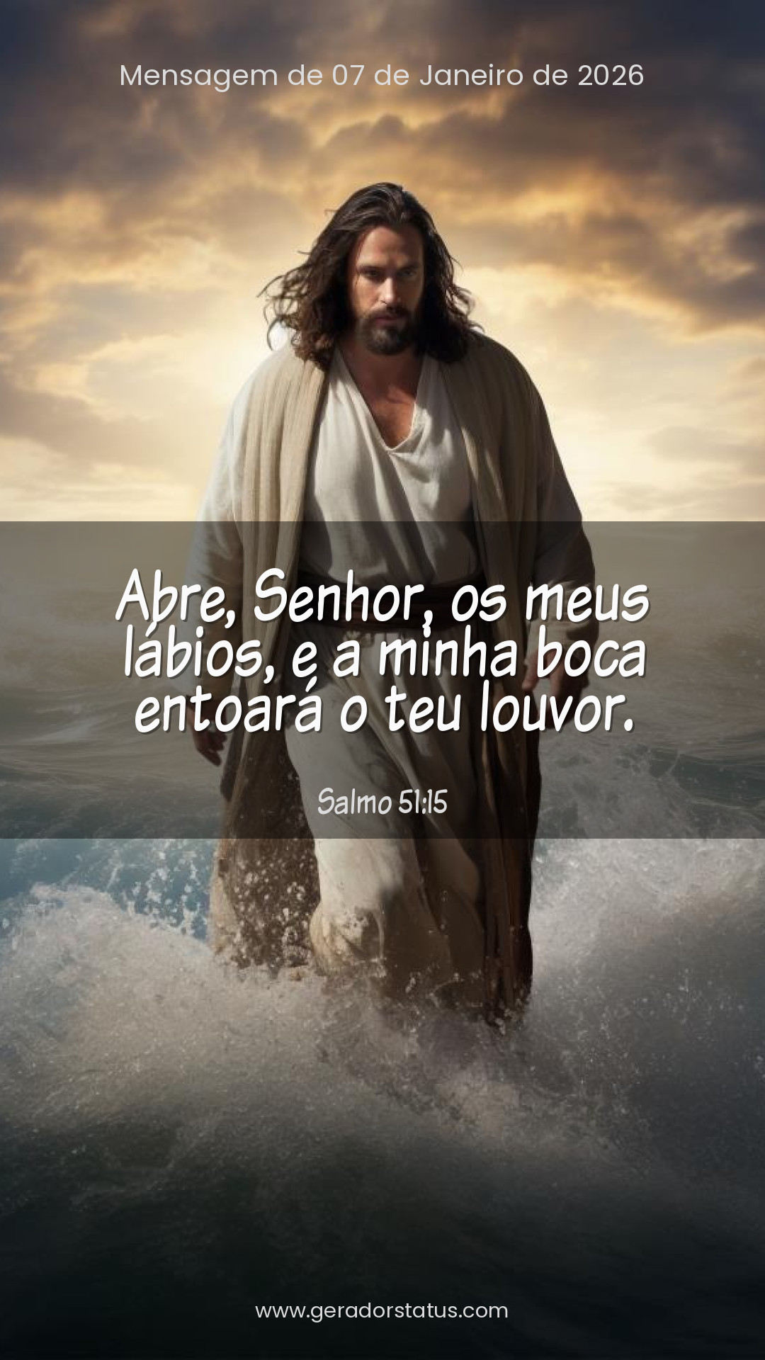 Status do dia: Salmo