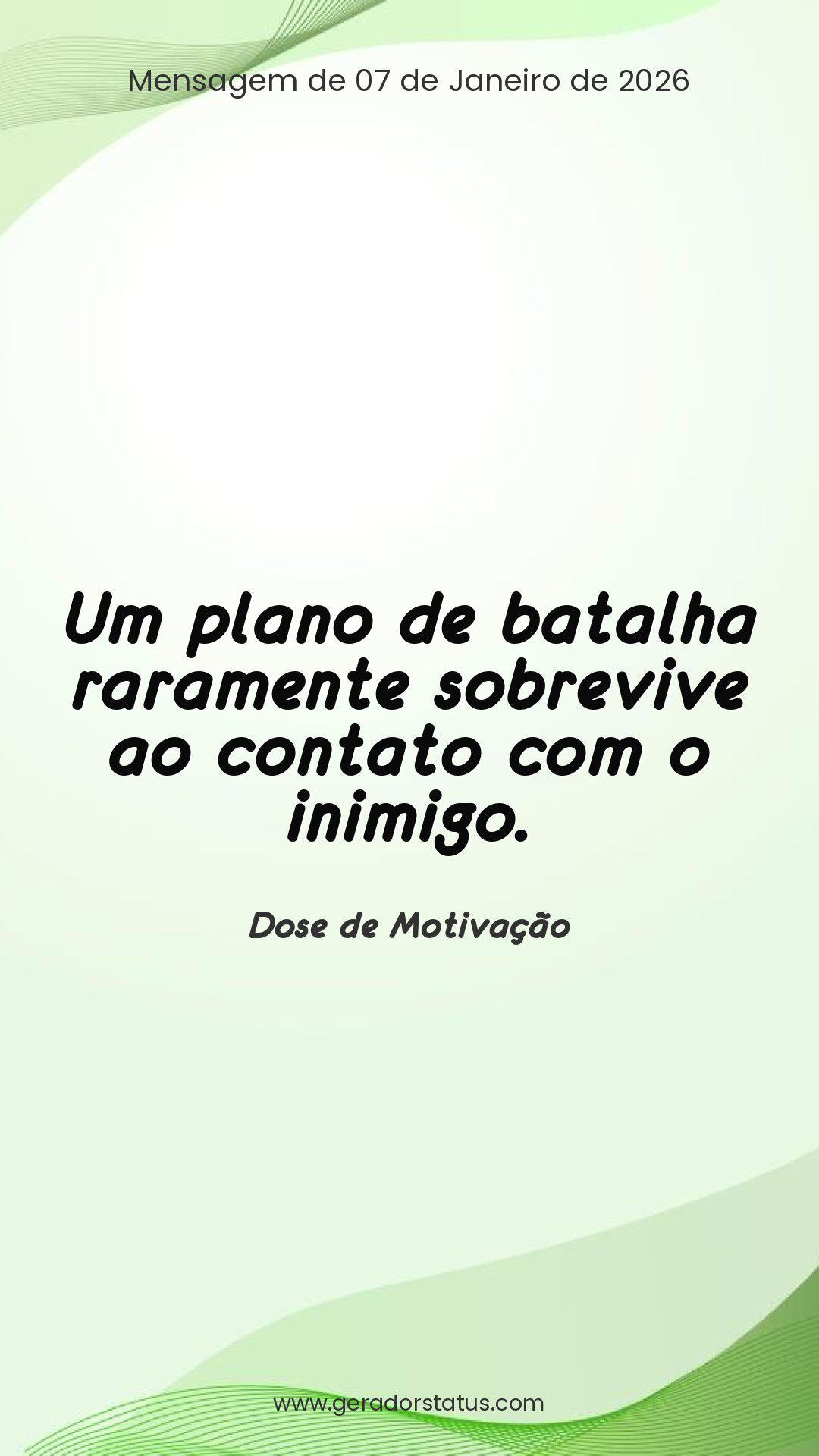 Status do dia: Motivacional