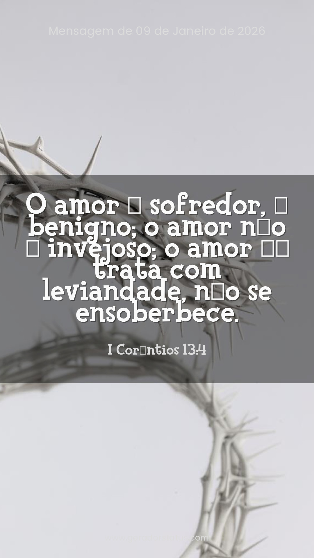 Status do dia: Versículo