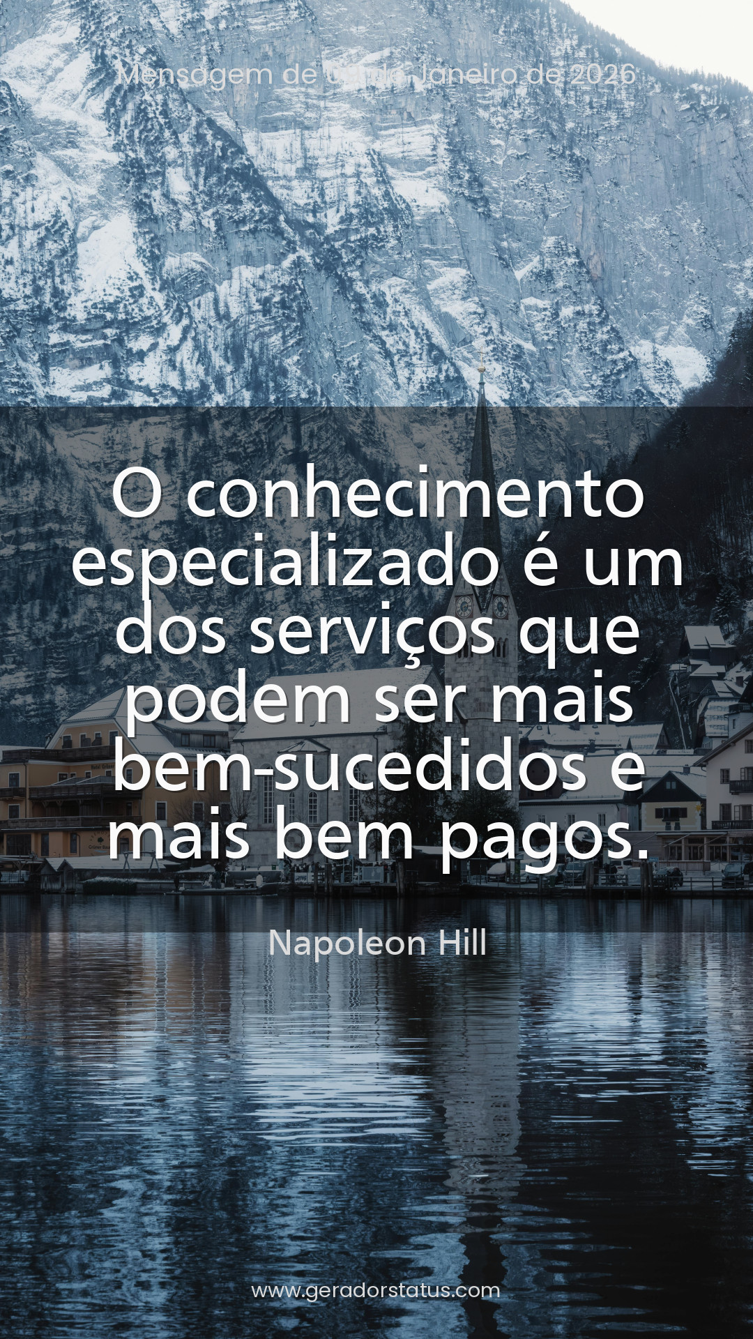 Status do dia: Sabedoria