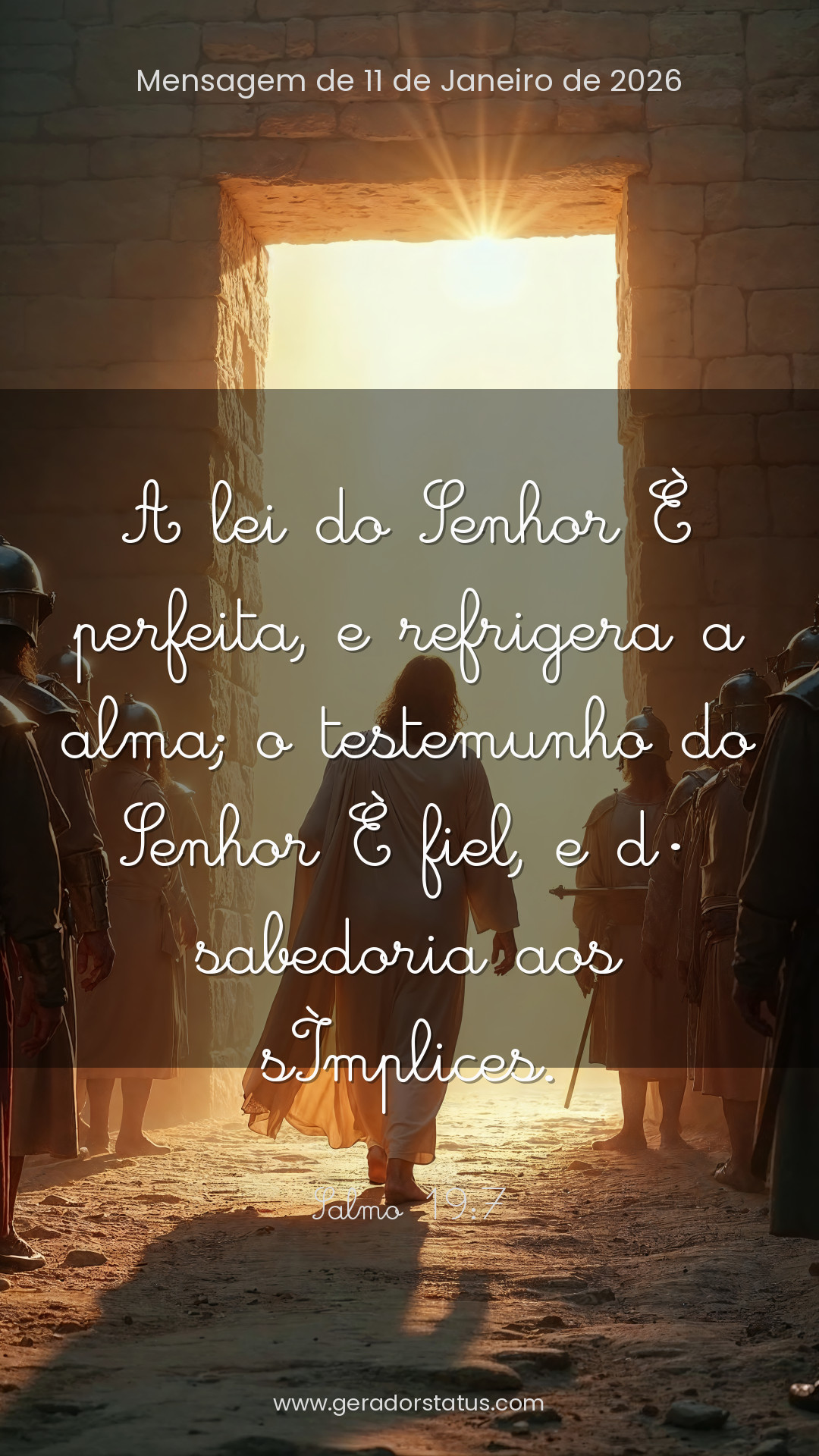 Status do dia: Salmo