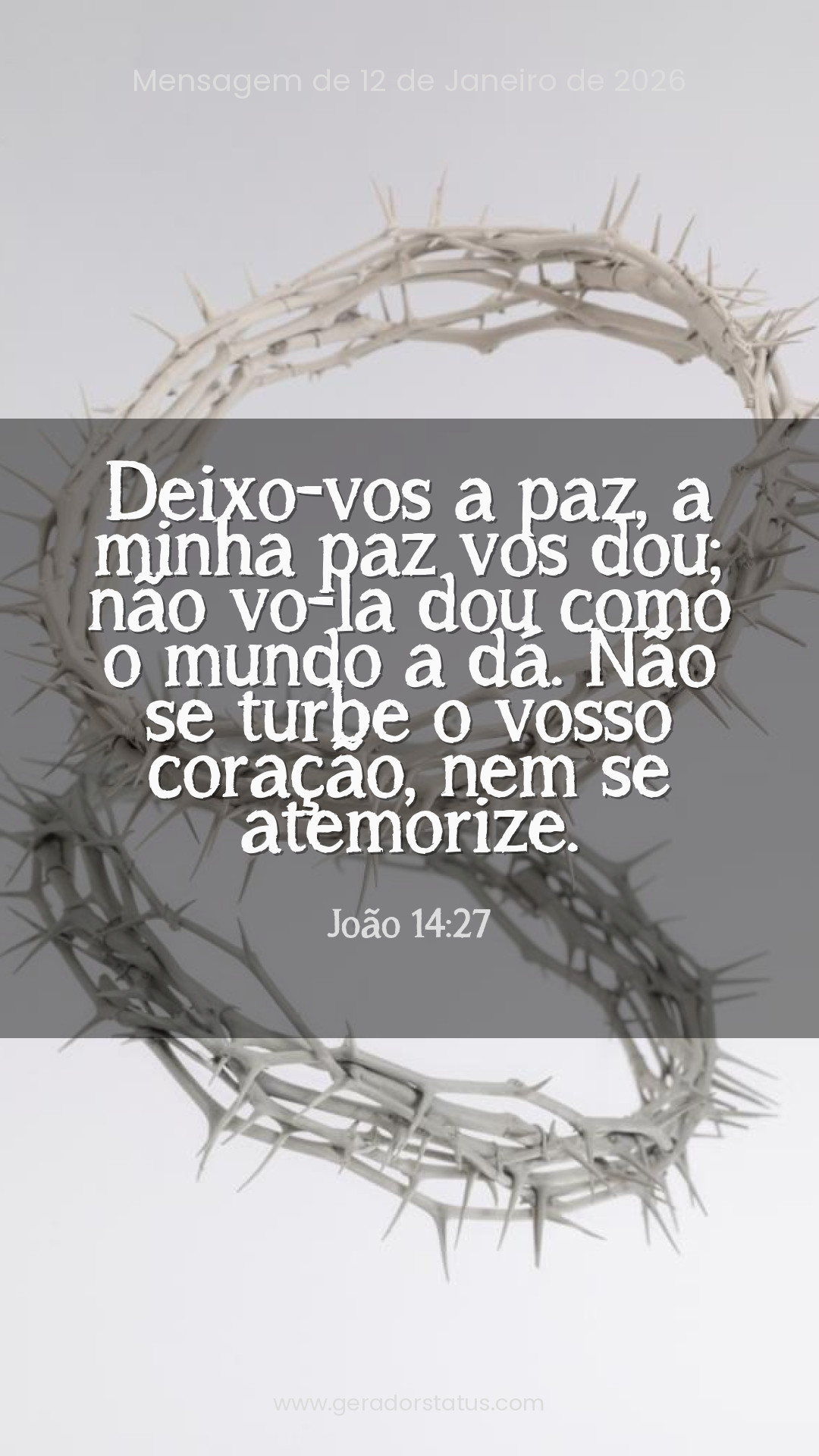 Status do dia: Versículo