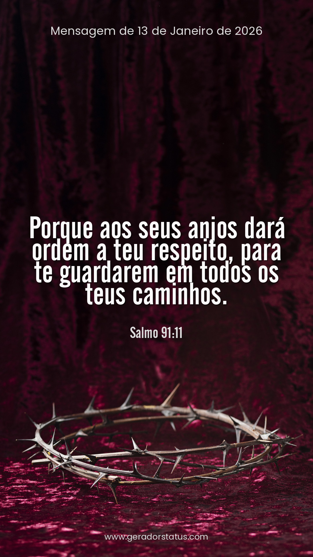 Status do dia: Salmo