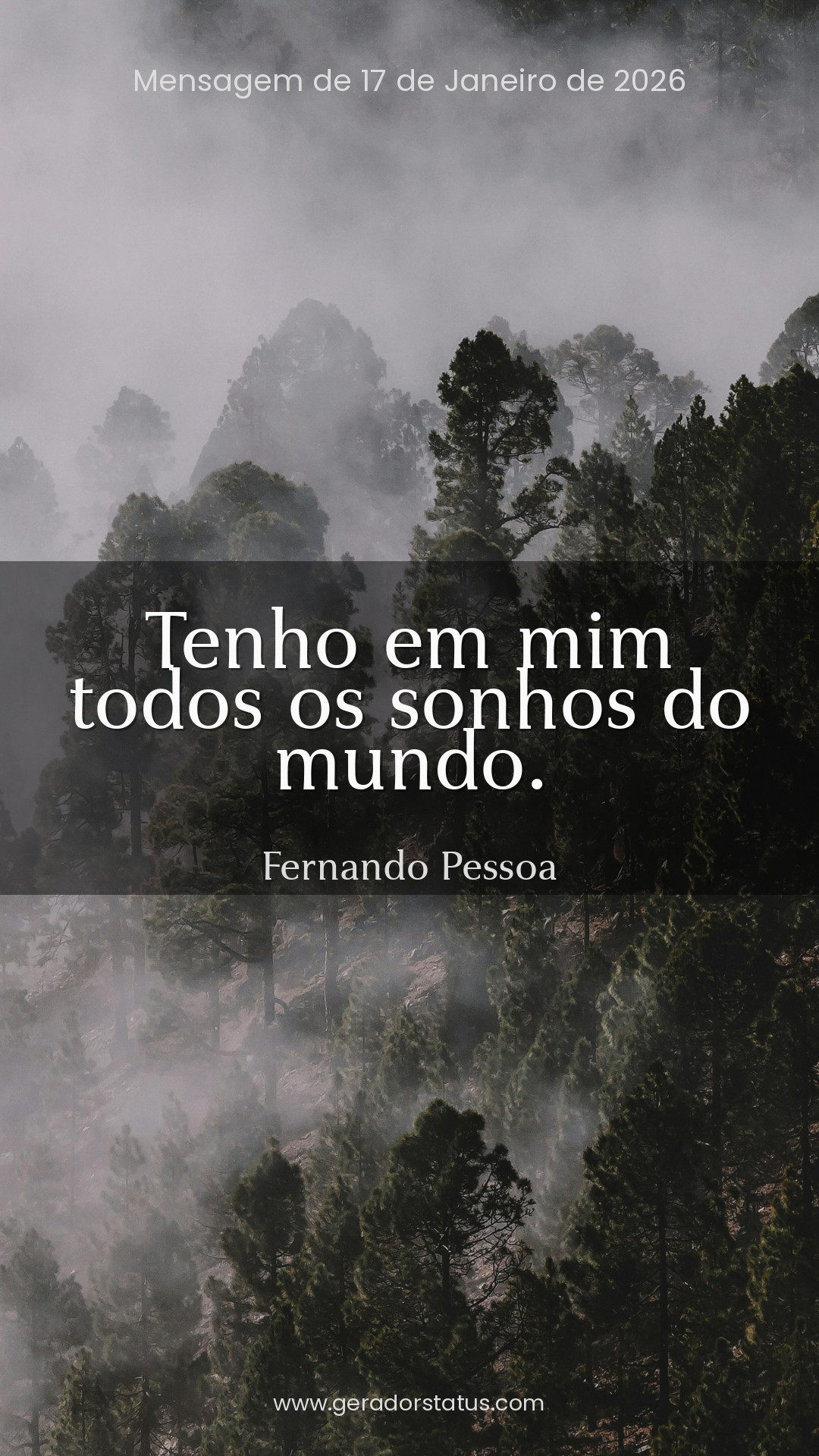 Status do dia: Citação