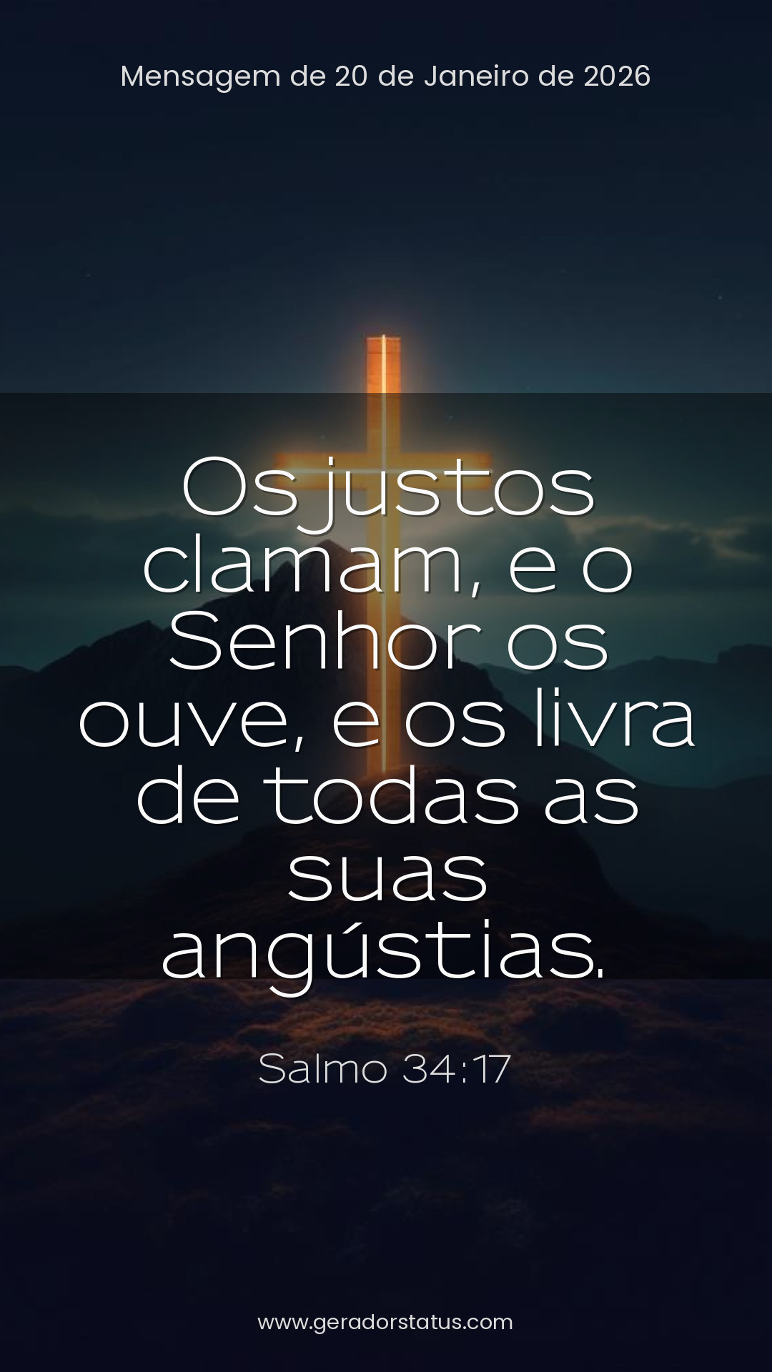 Status do dia: Salmo