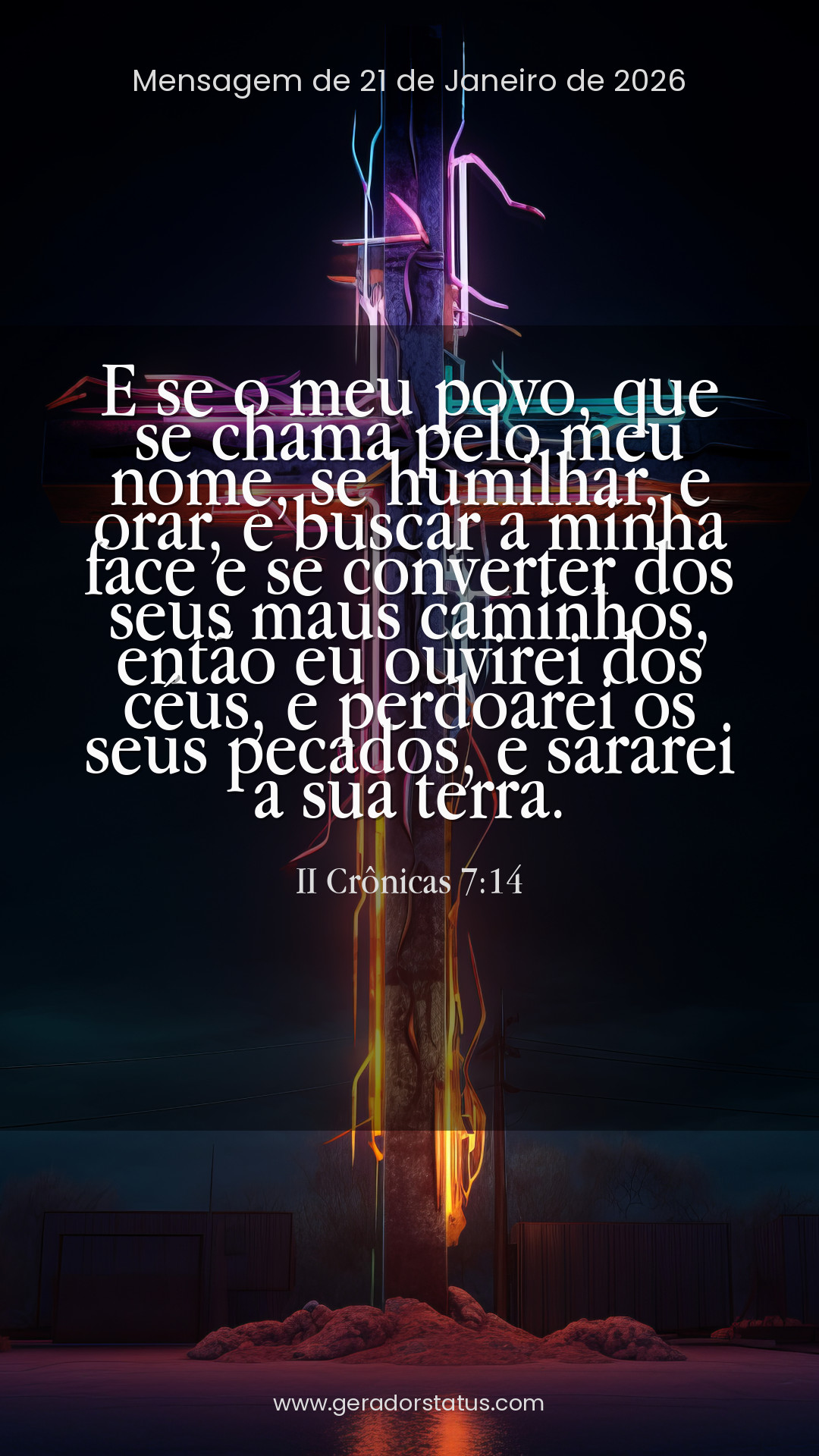 Status do dia: Versículo