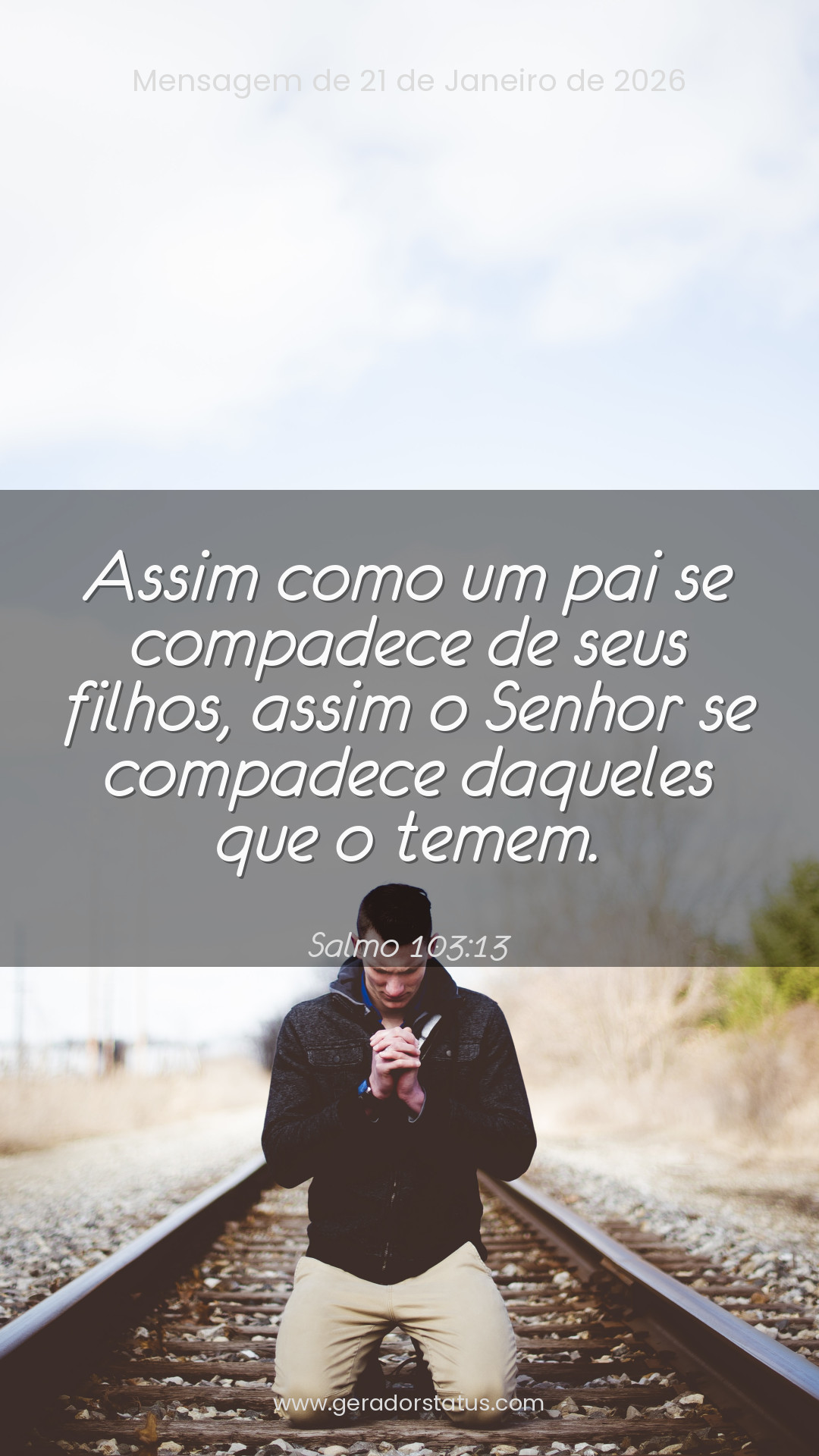 Status do dia: Salmo