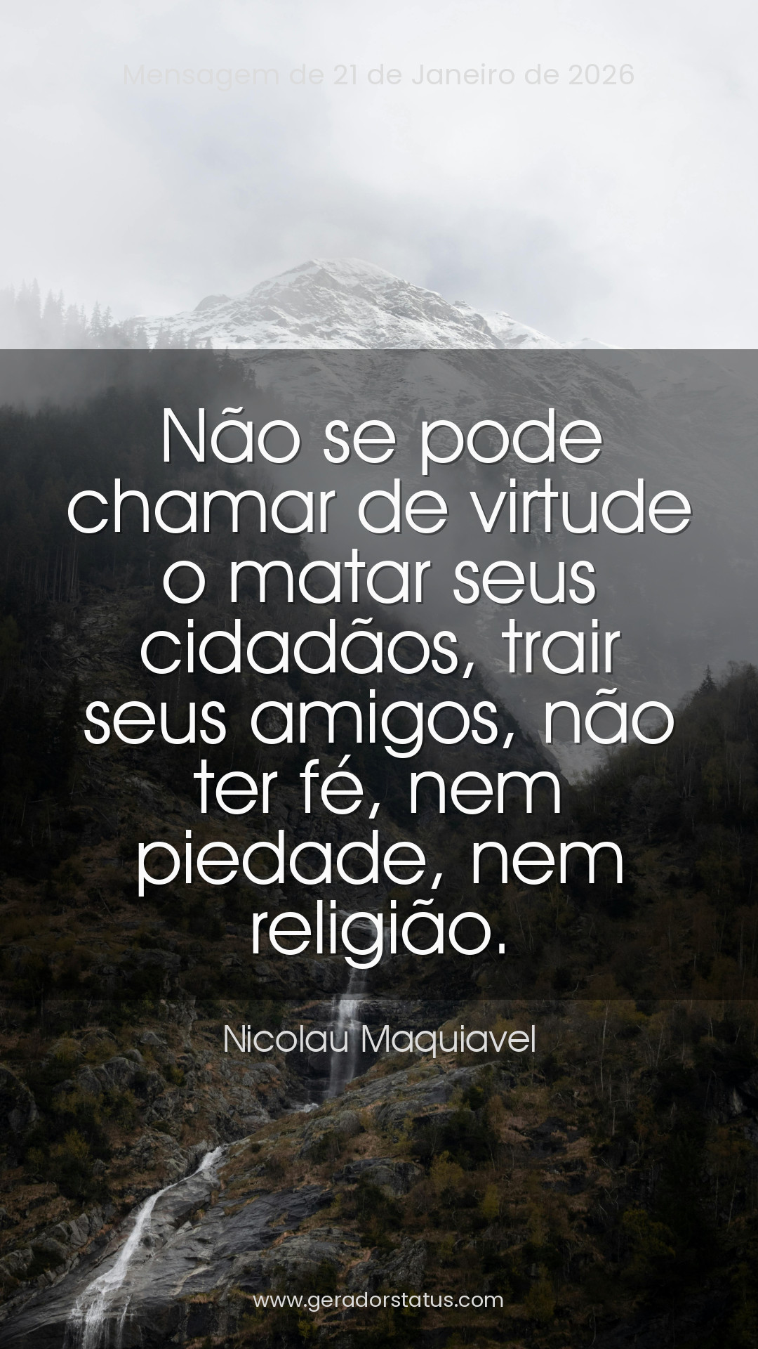 Status do dia: Sabedoria