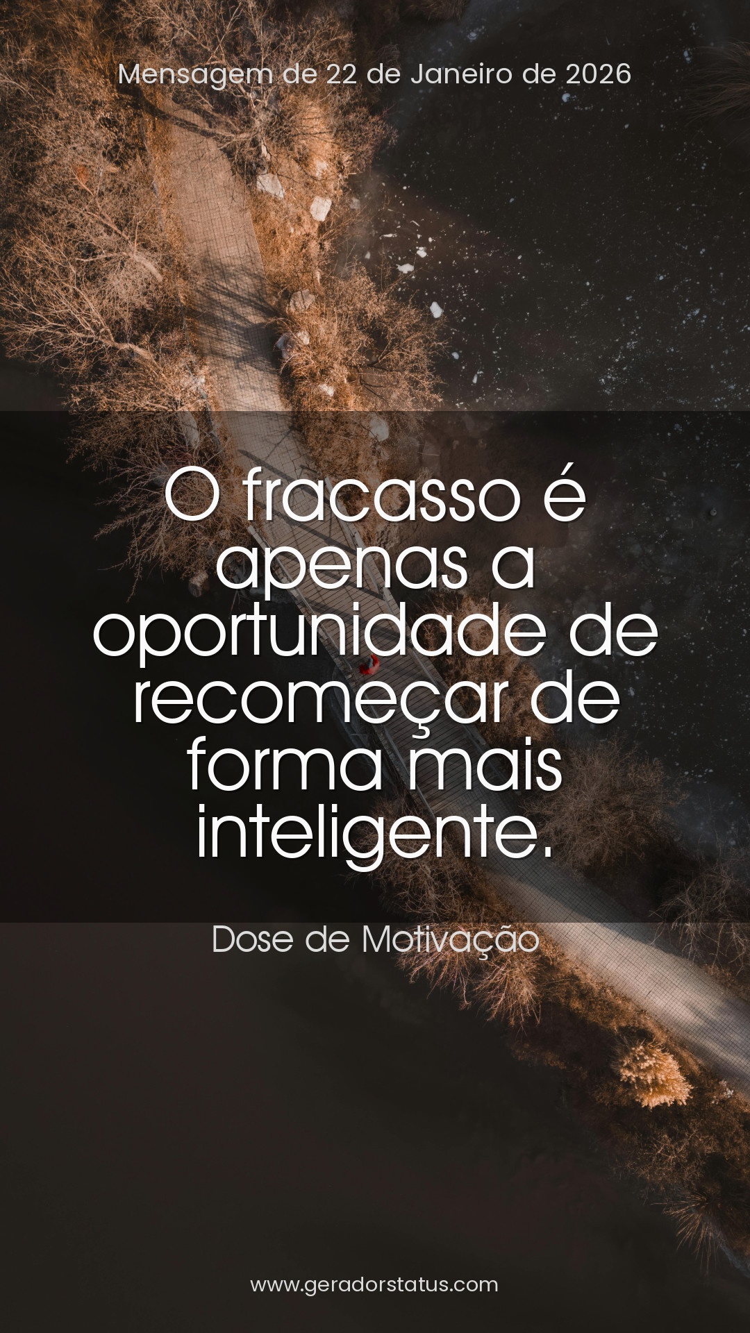 Status do dia: Motivacional