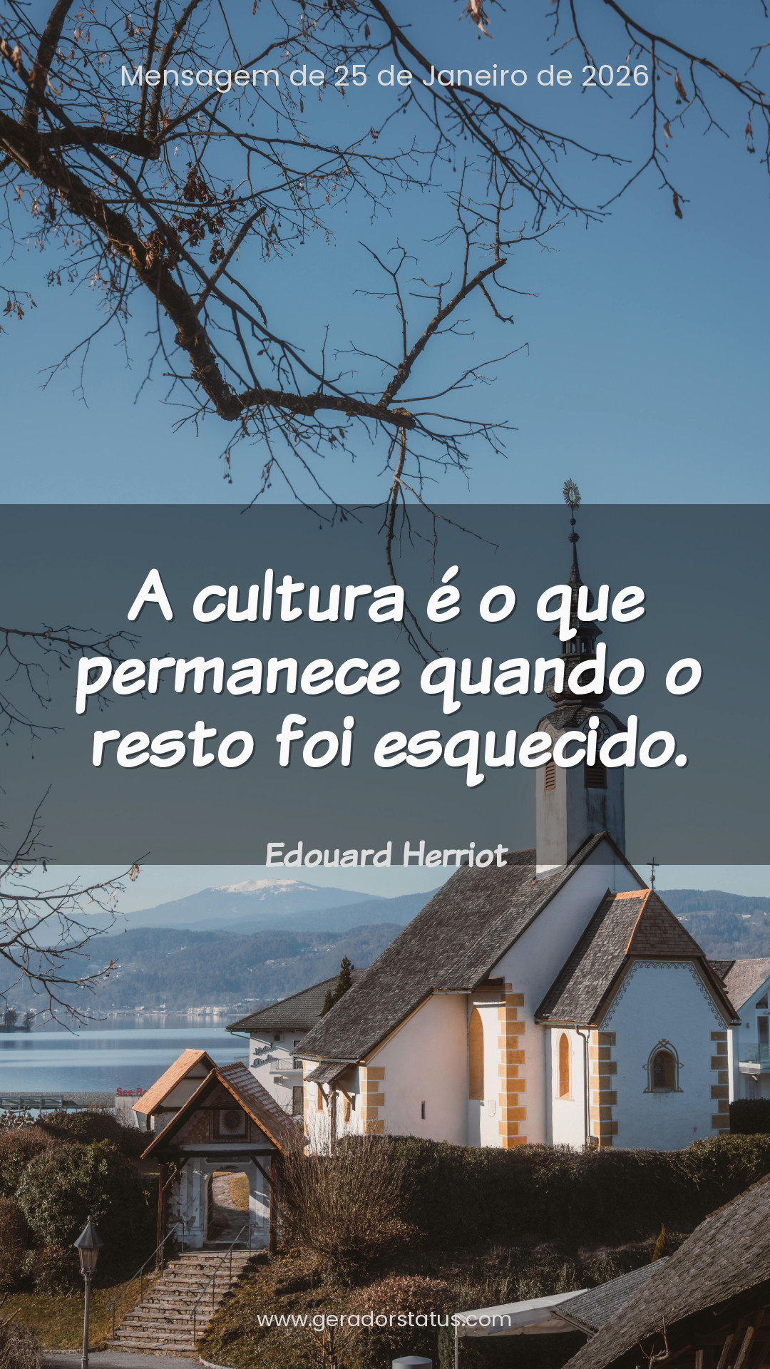 Status do dia: Citação