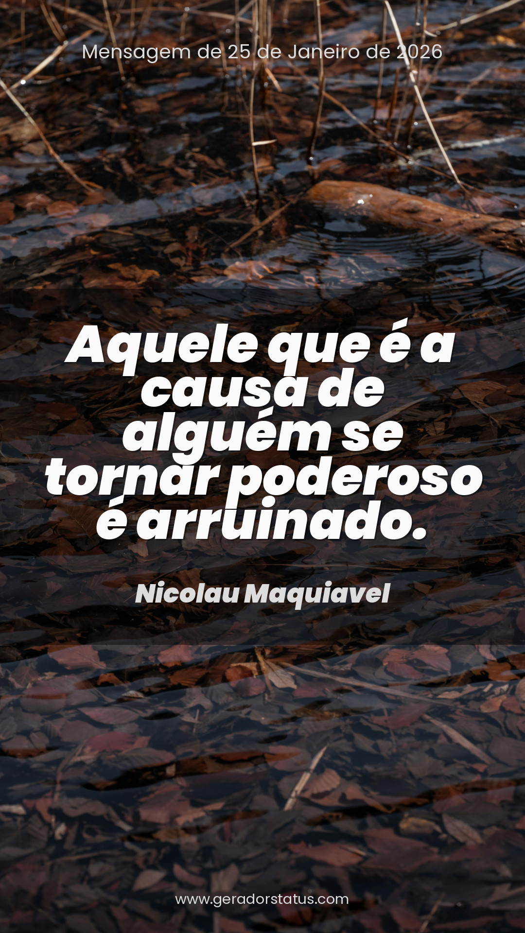 Status do dia: Sabedoria