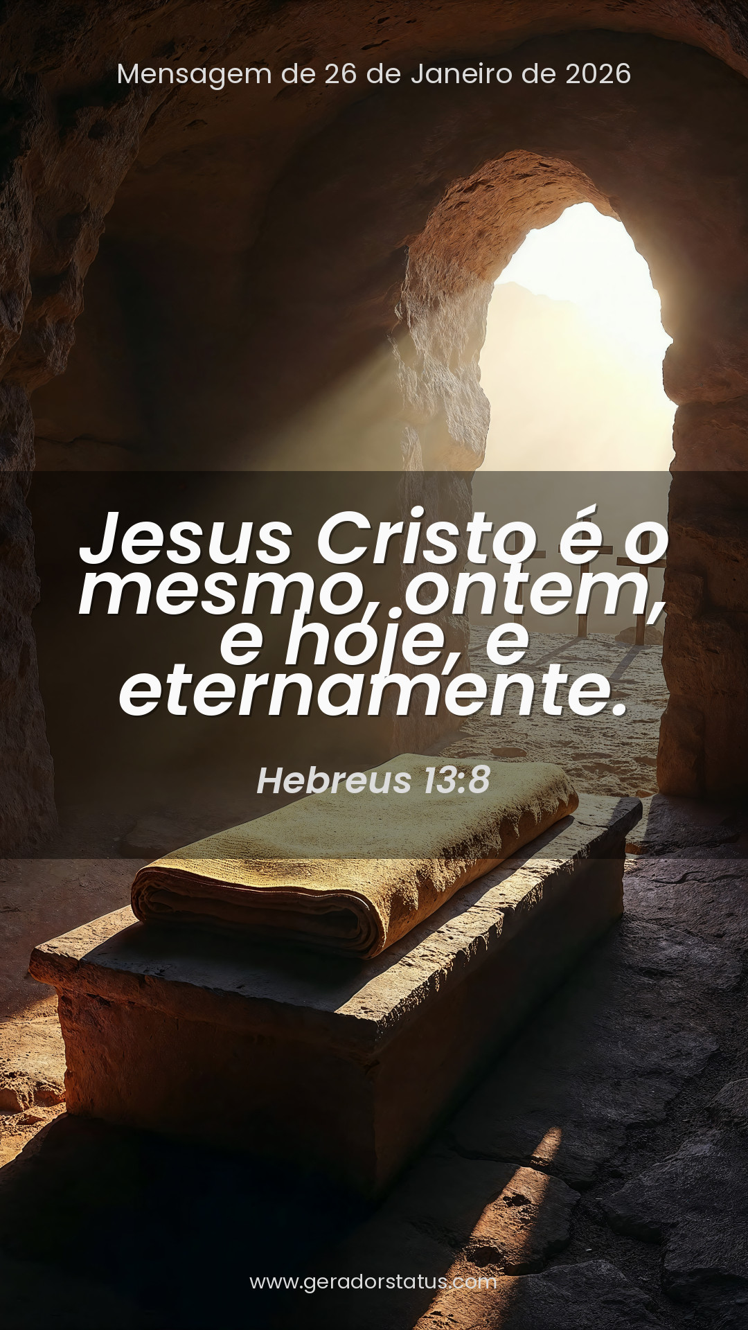 Status do dia: Versículo