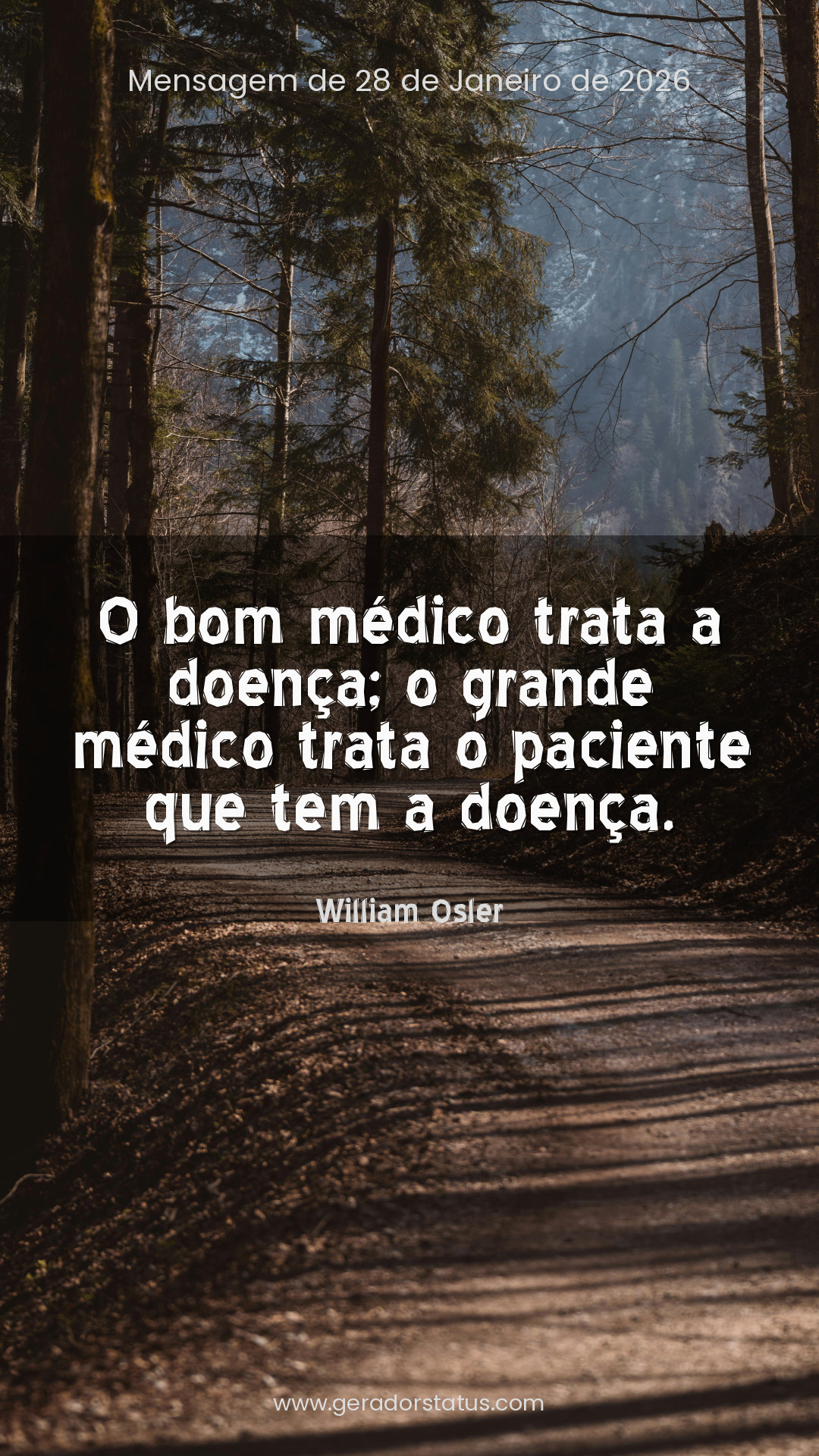 Status do dia: Citação