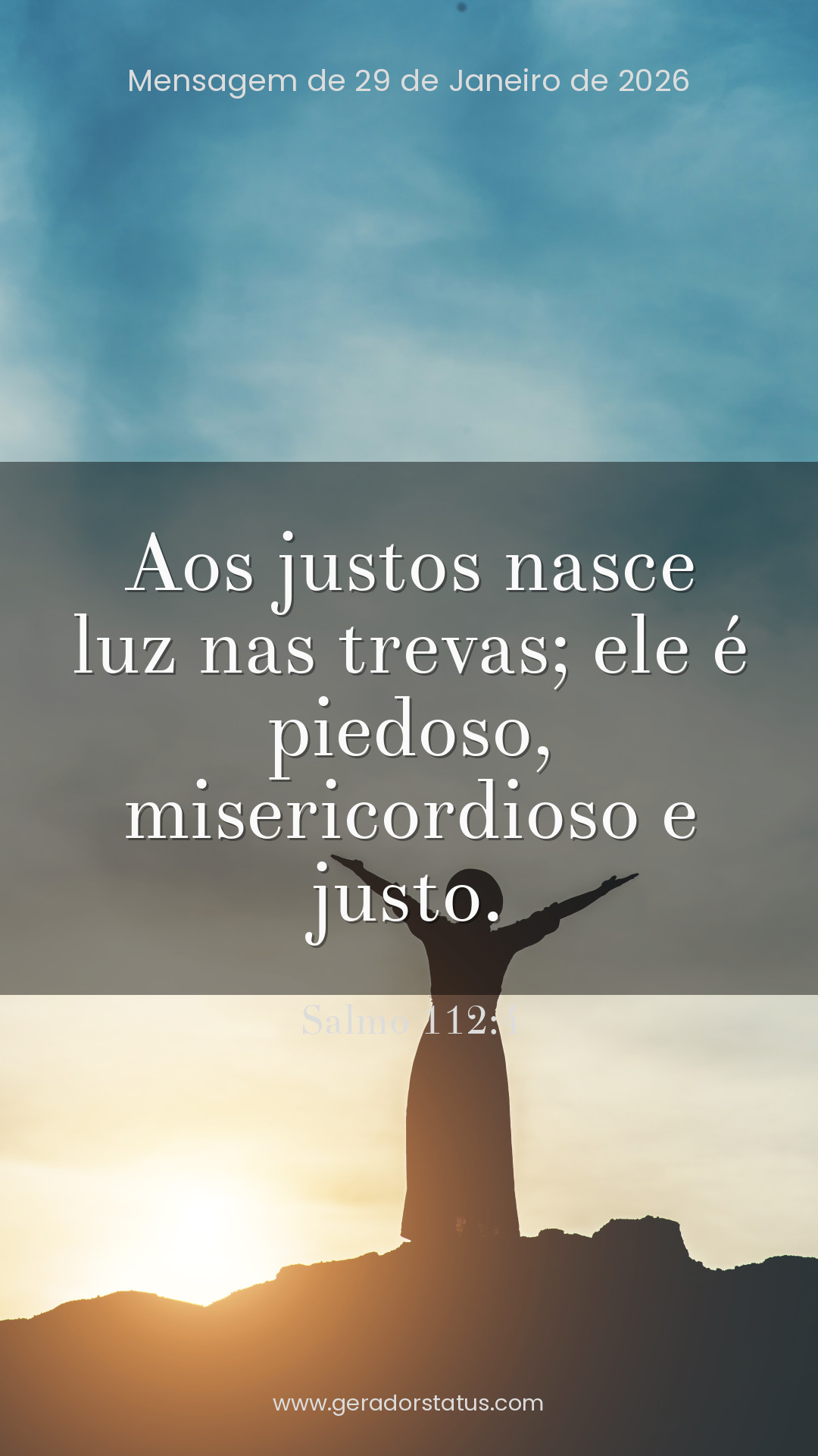 Status do dia: Salmo