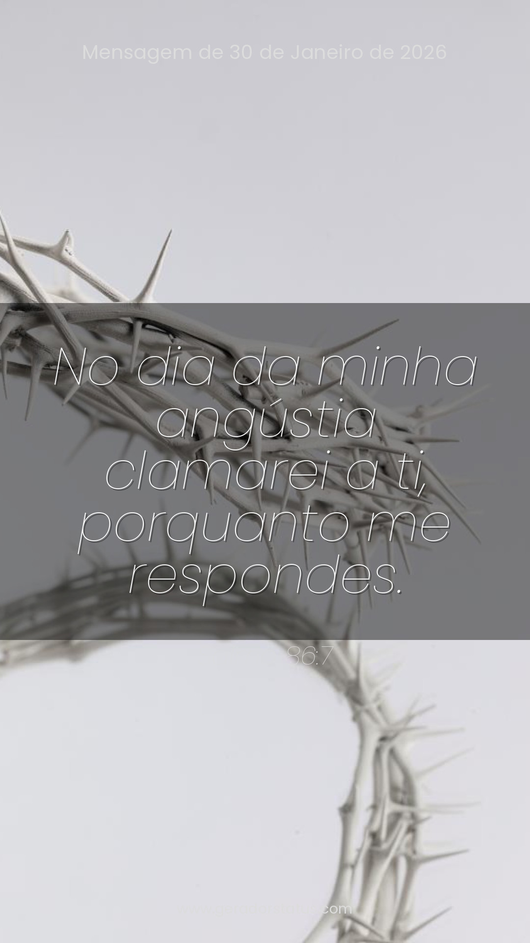 Status do dia: Salmo