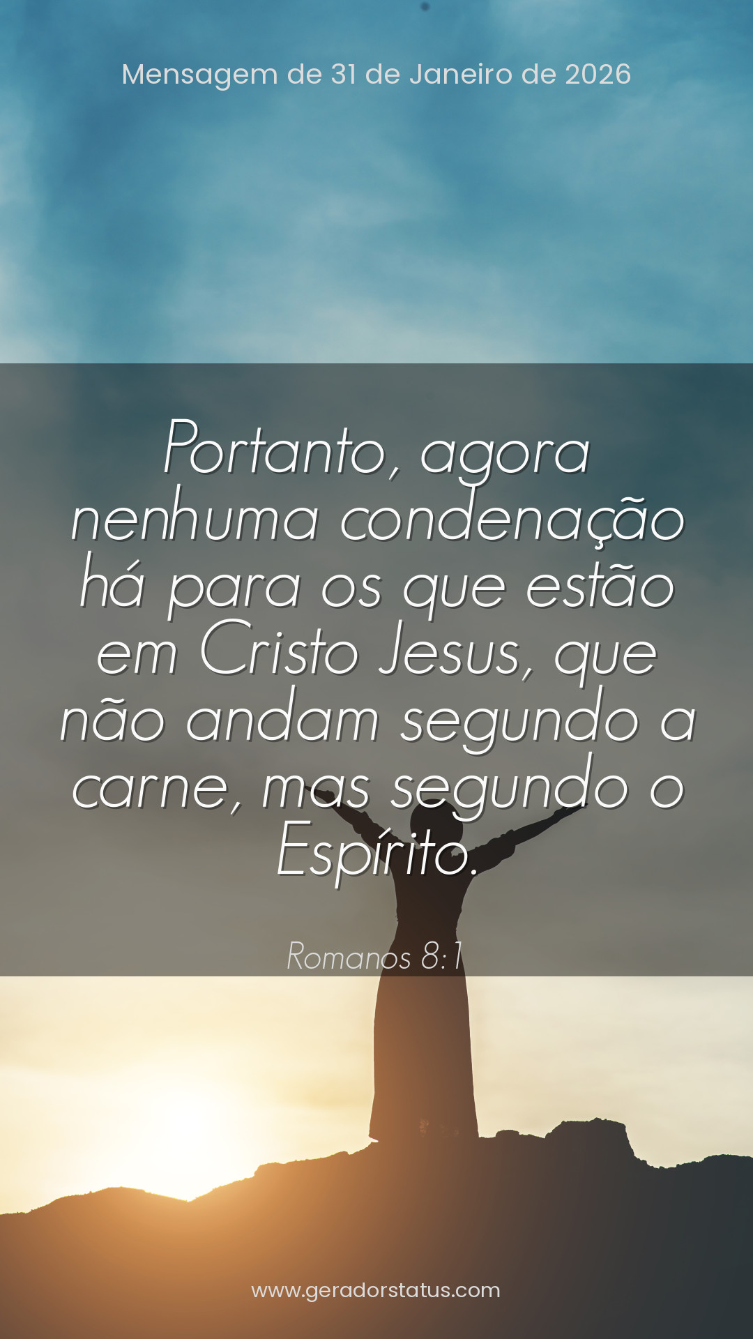 Status do dia: Versículo