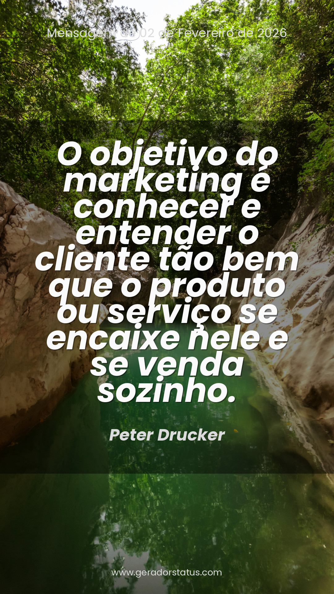 Status do dia: Citação