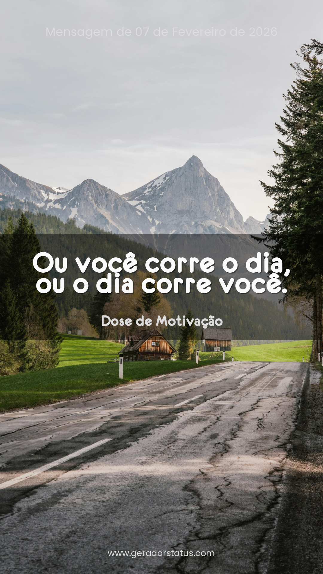 Status do dia: Motivacional