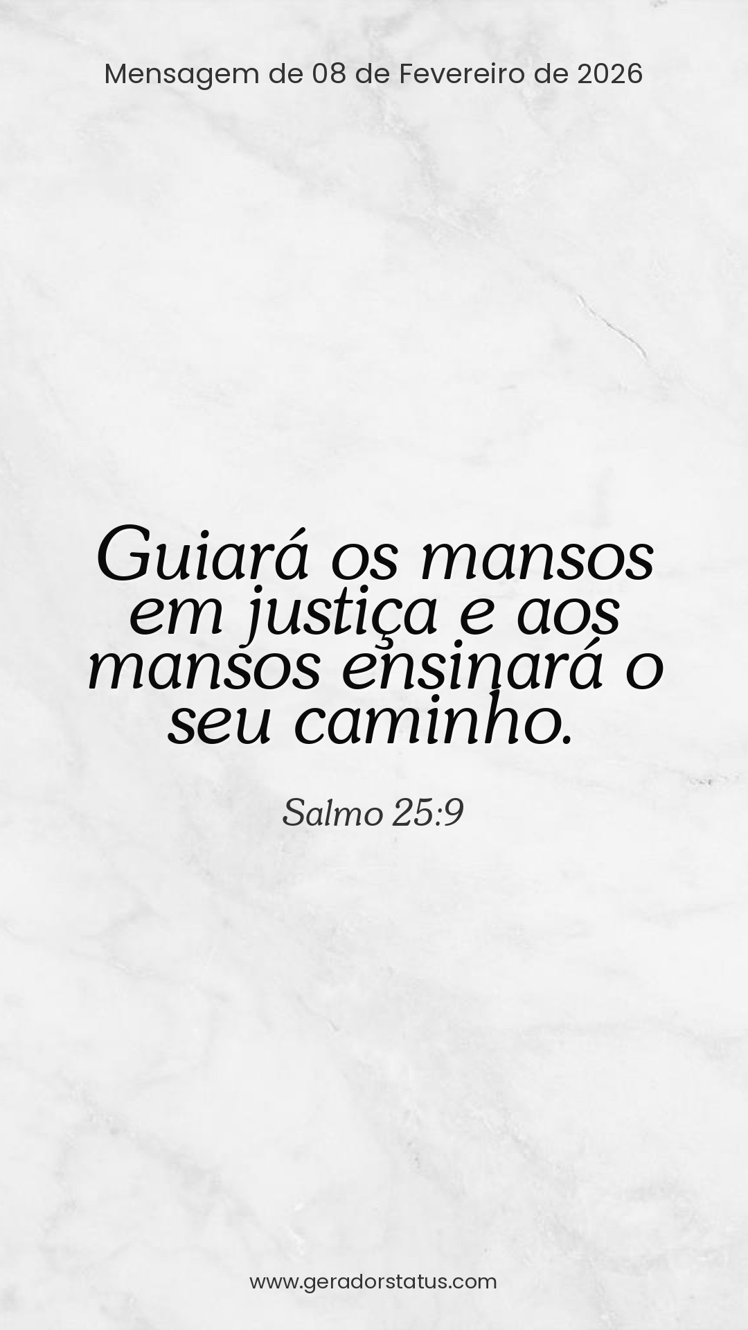 Status do dia: Salmo