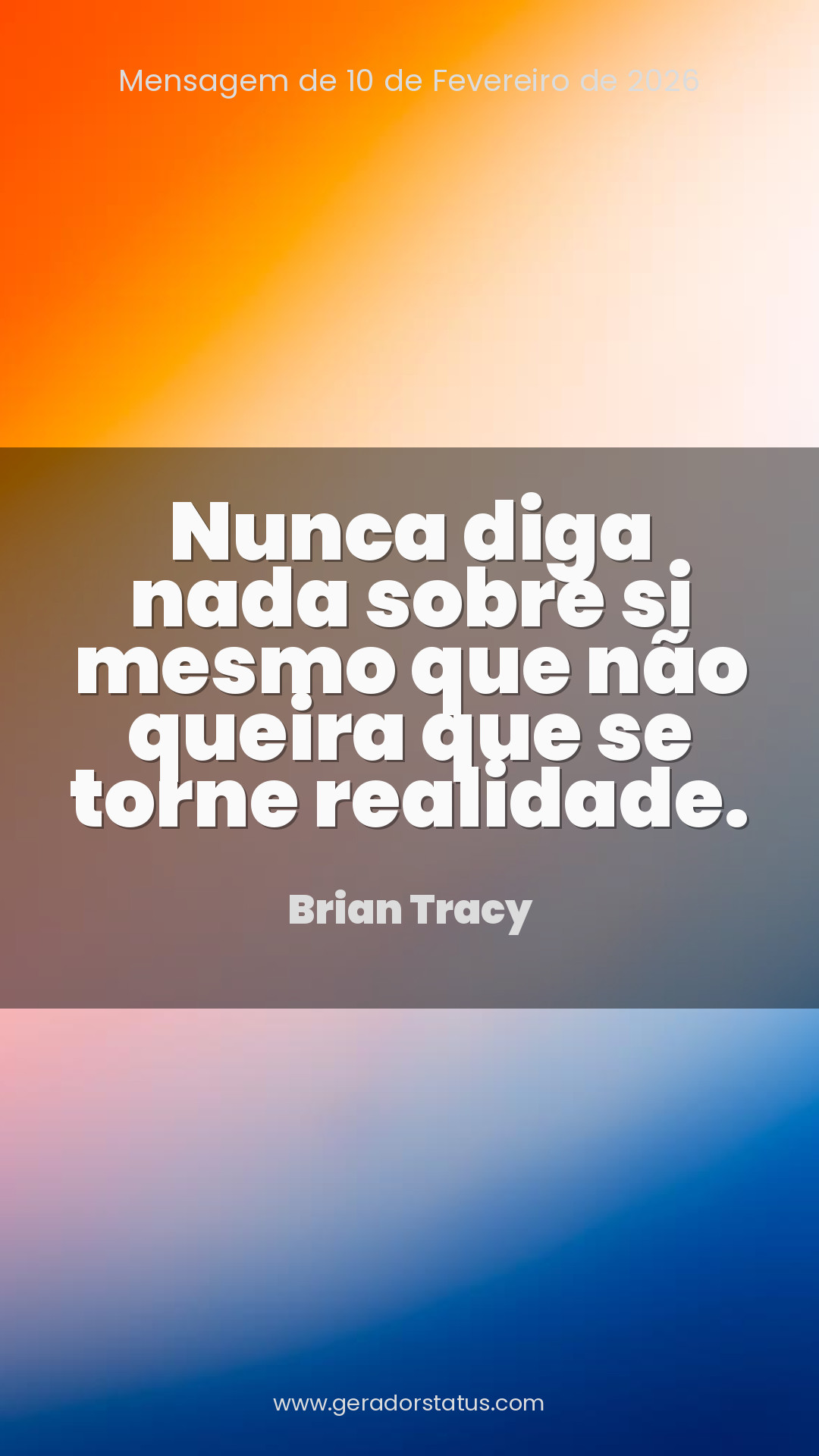 Status do dia: Citação