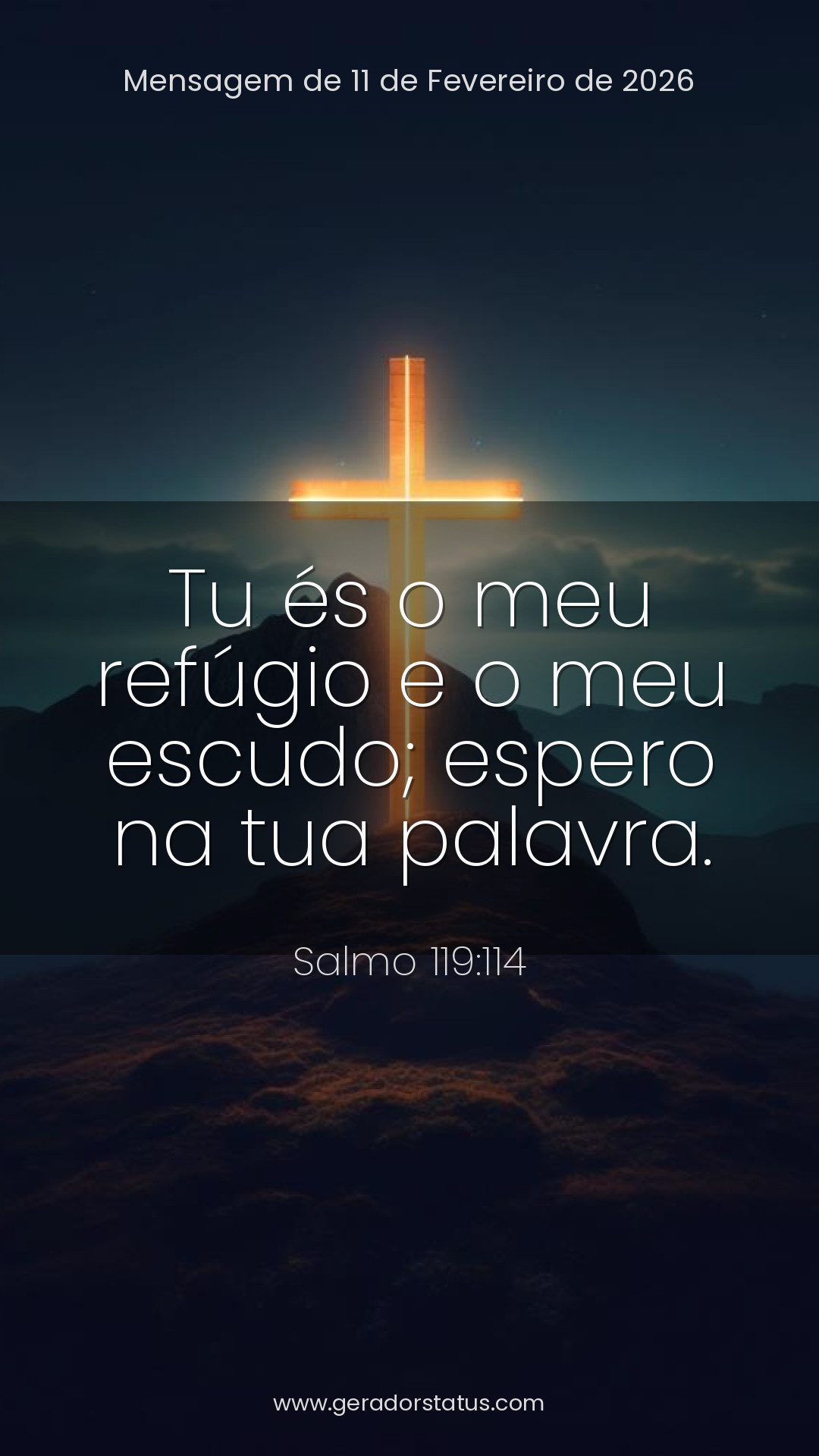 Status do dia: Salmo