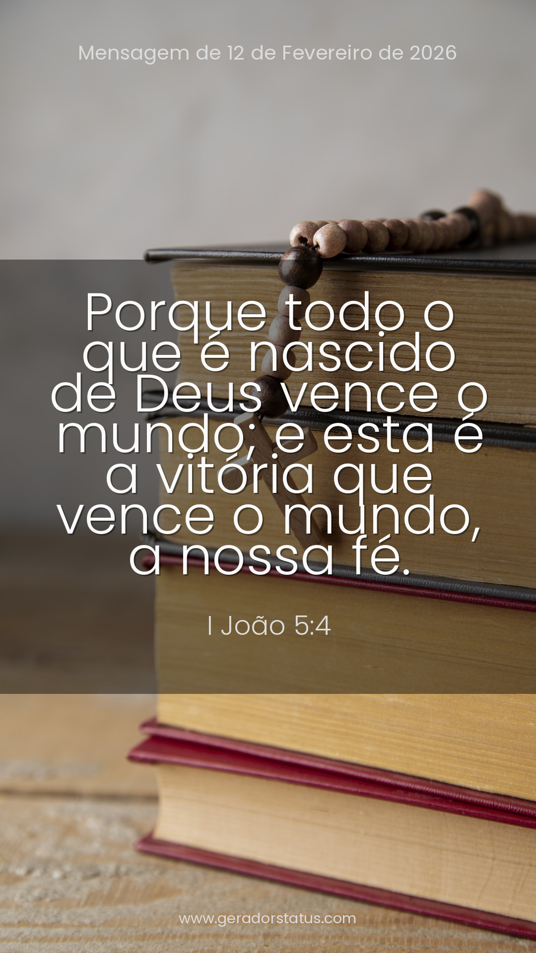 Status do dia: Versículo