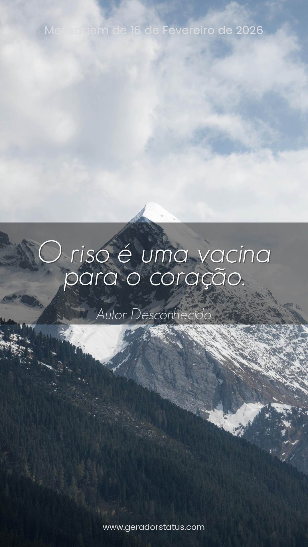 Status do dia: Citação