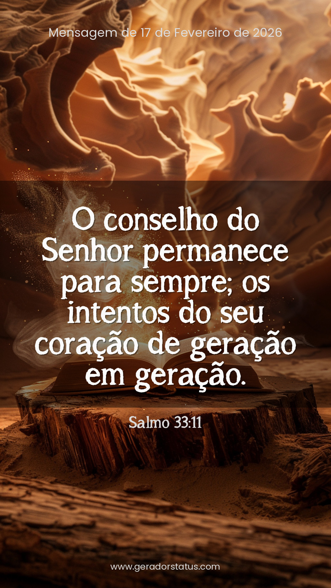 Status do dia: Salmo