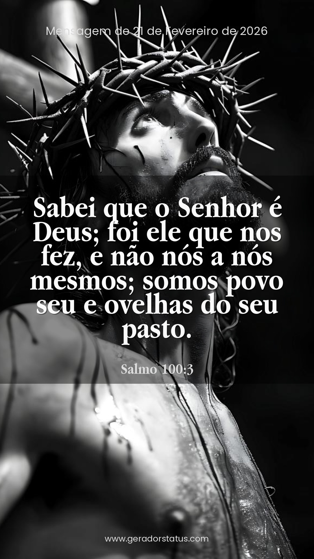 Status do dia: Salmo