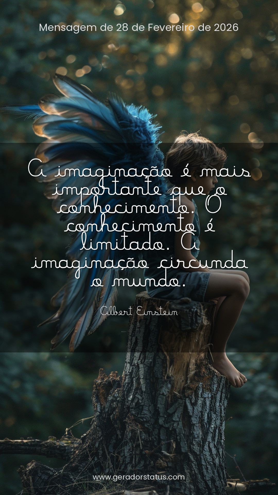 Status do dia: Reflexão